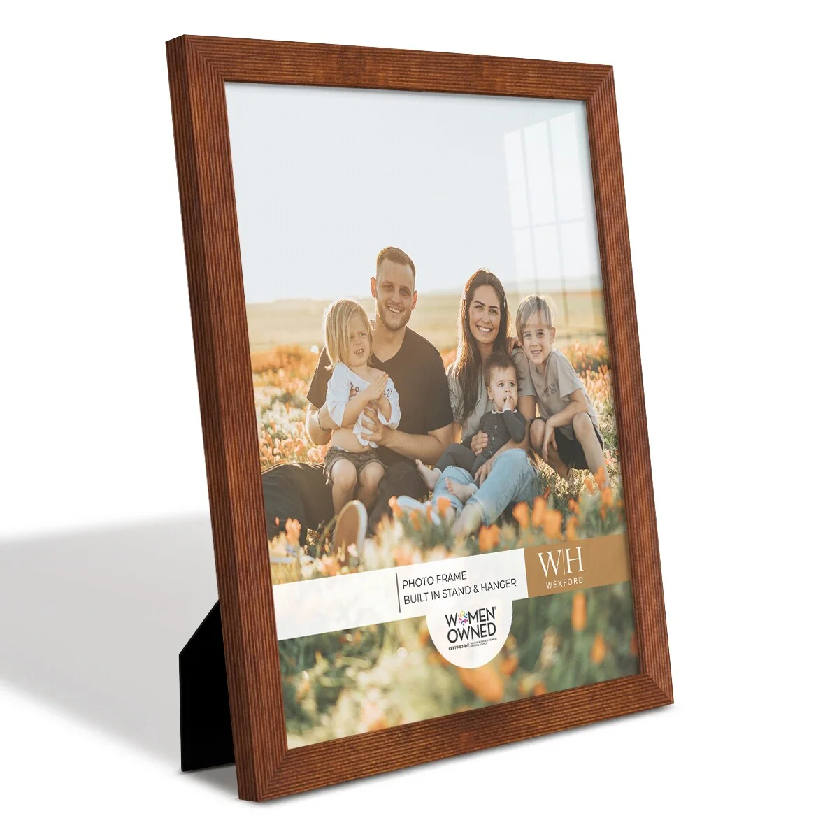 Traditional Walnut Tone Picture Frame
