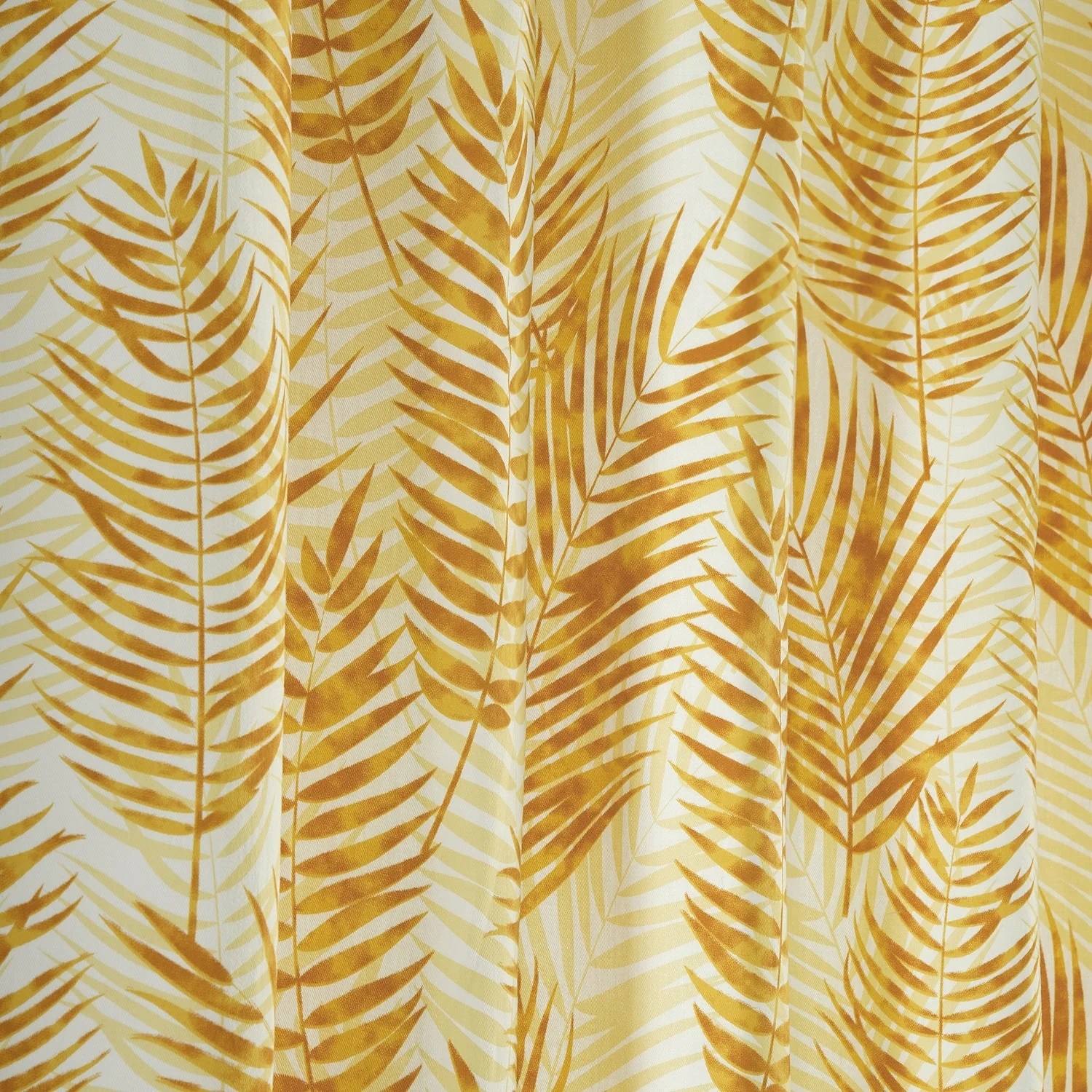 Exclusive Fabrics Ginsberg Modern Botanical Printed Cotton Room Darkening Curtains - Single Panel (1 Panel)