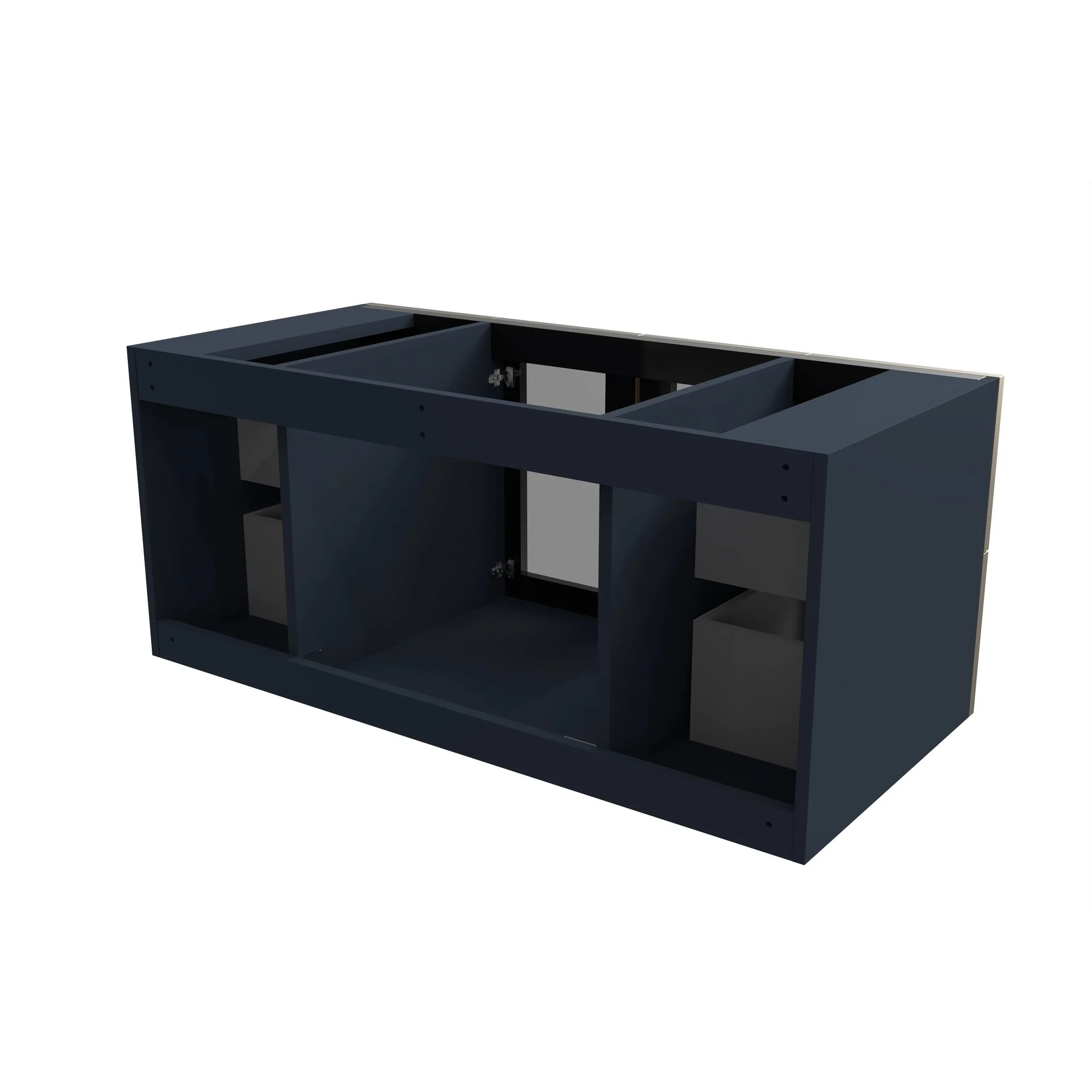 Rosario Wall Mounted Bathroom Vanity, Base Only