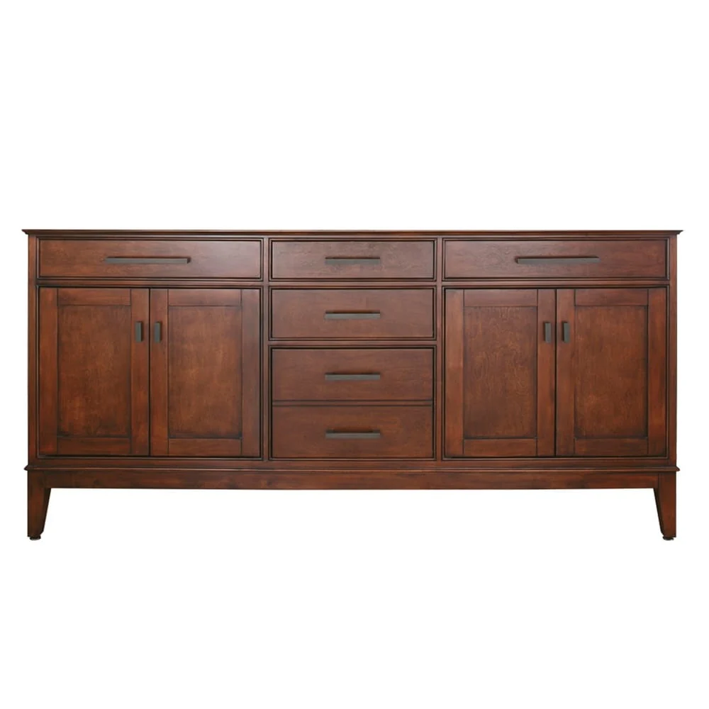 Avanity Madison 72-inch Tobacco Finish Vanity Only