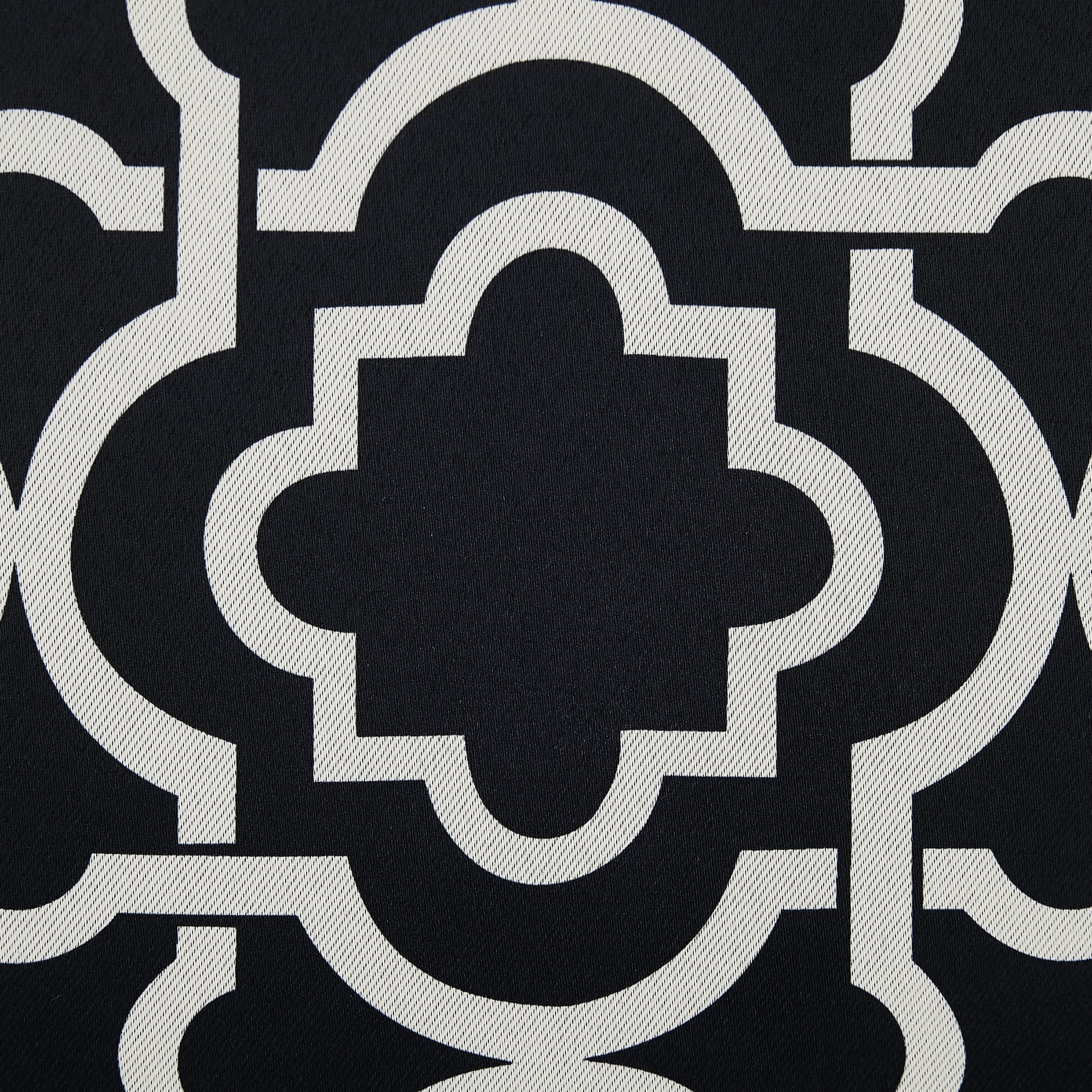 Sun Zero Barnett Trellis Blackout Grommet Curtain Panel, Single Panel