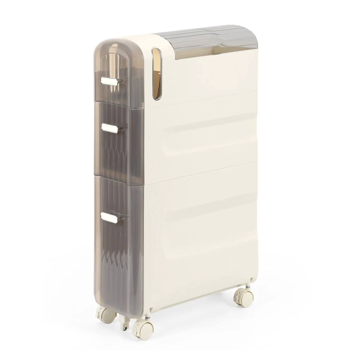 Toilet Paper Holder Storage Cabinet Beside Toilet Storage for Small Bathroom