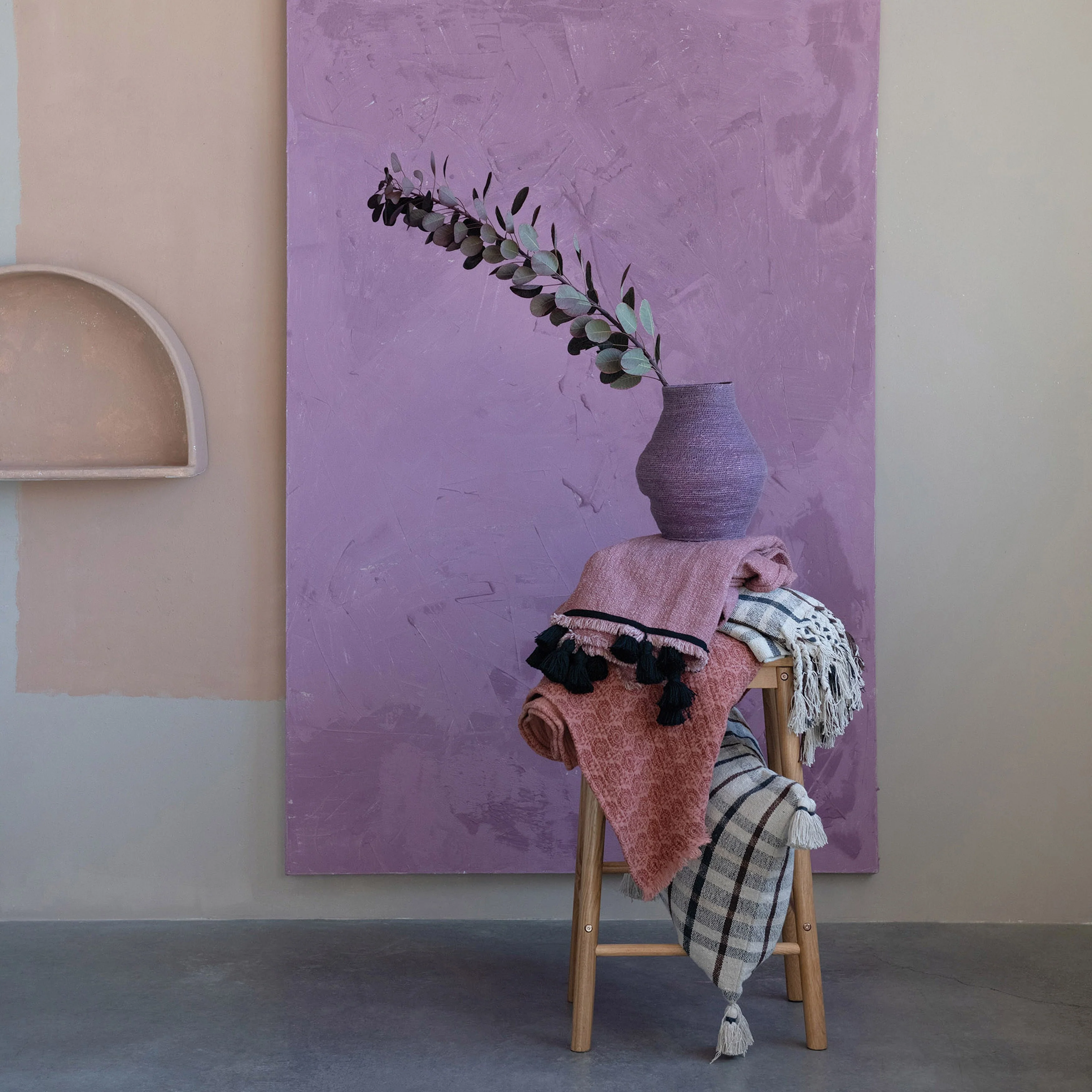 Hand-Woven Seagrass Basket