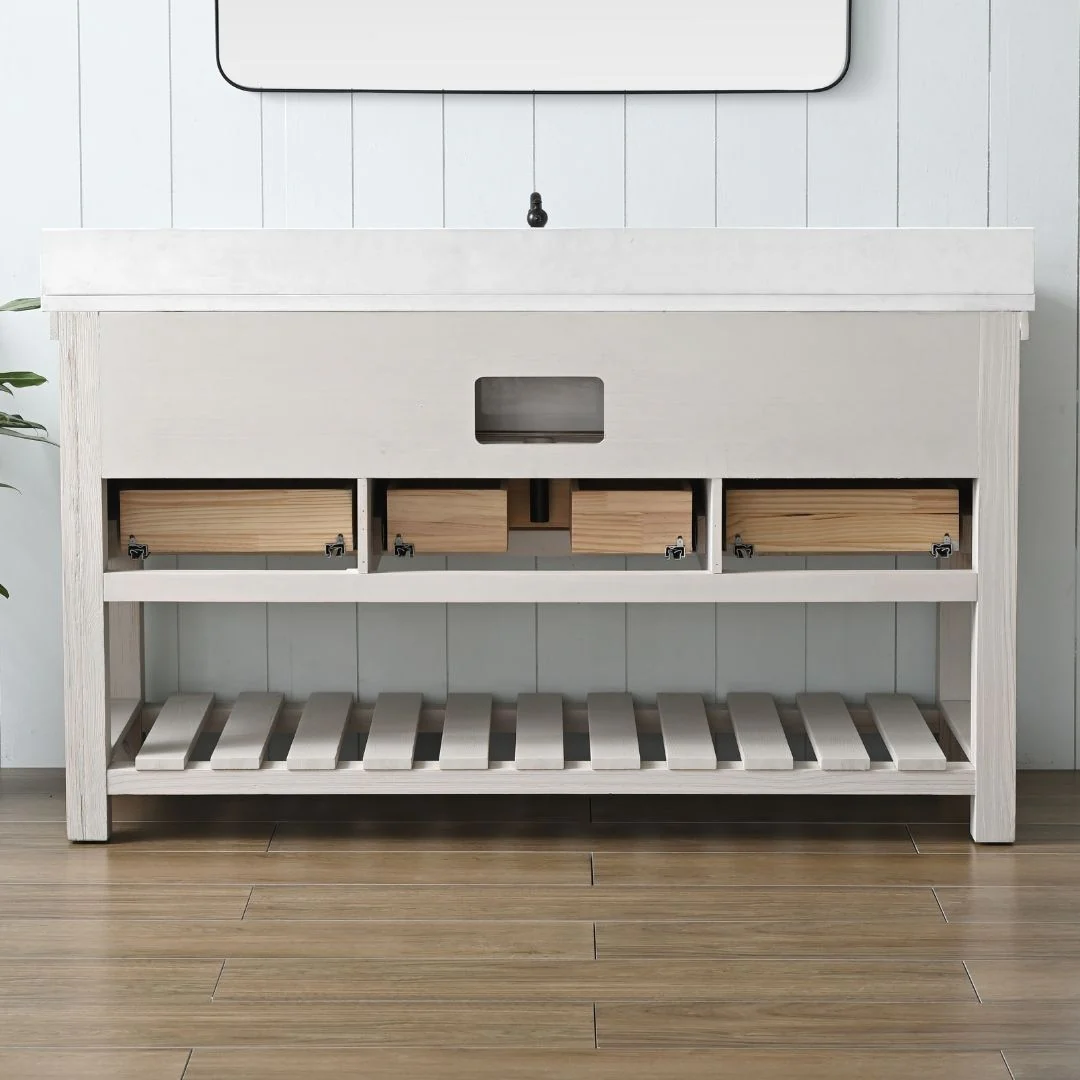 Sudio Design Bathroom Vanity Wesley Weathered Collection.