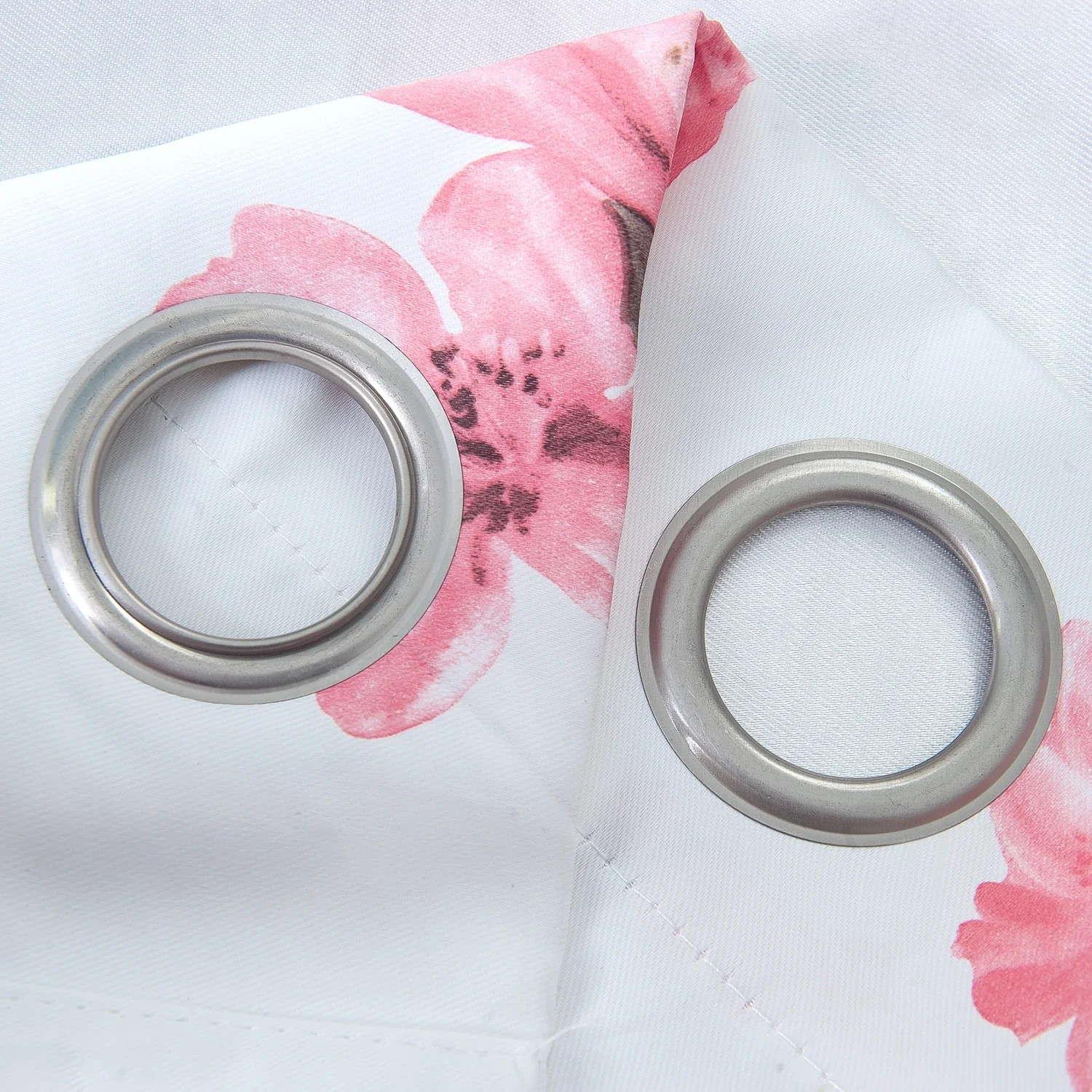 Lily Flowers Blackout Window Curtain 90 inch