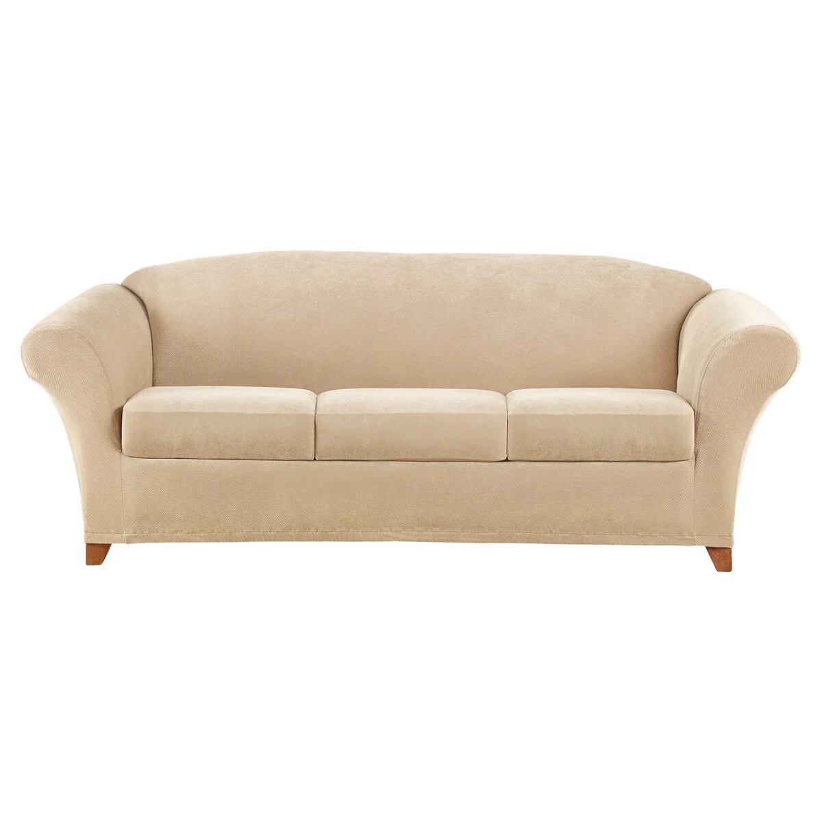 SureFit Stretch Pique 4 Piece Sofa Slipcover