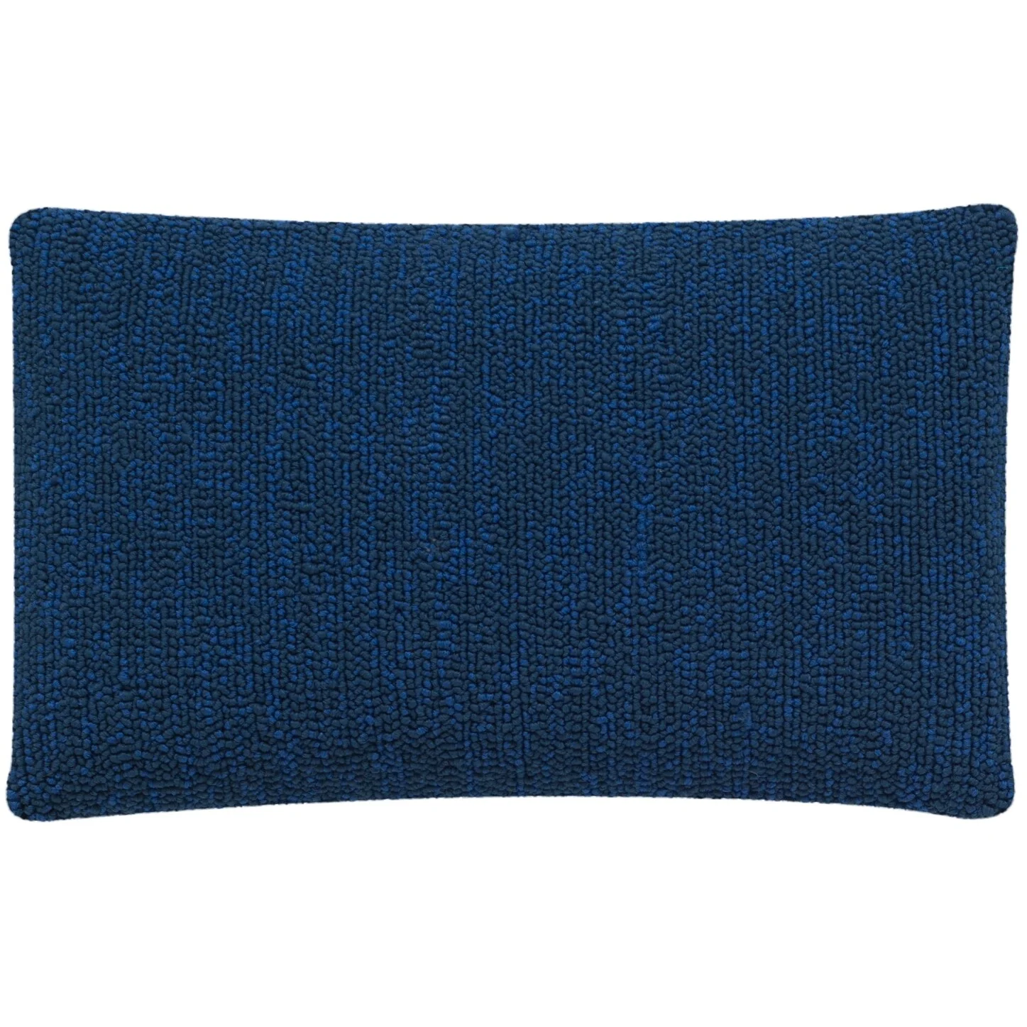 SAFAVIEH Soleil Solid Indoor/ Outdoor Dark Marine Blue 12-inch x 20-inch Throw Pillows (Set of 2)