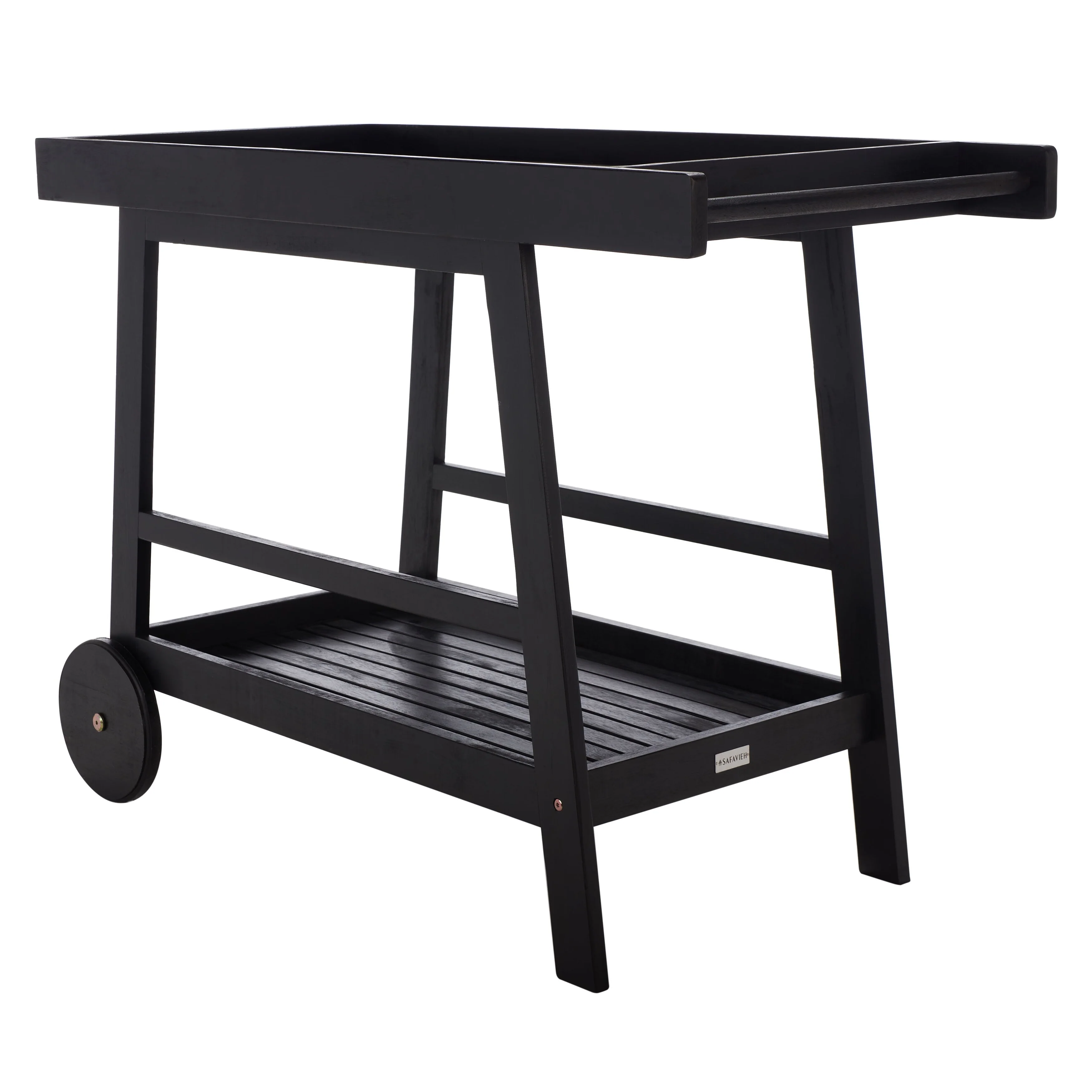 SAFAVIEH Outdoor Hayleigh Bar Cart - 48Wx20Dx32H