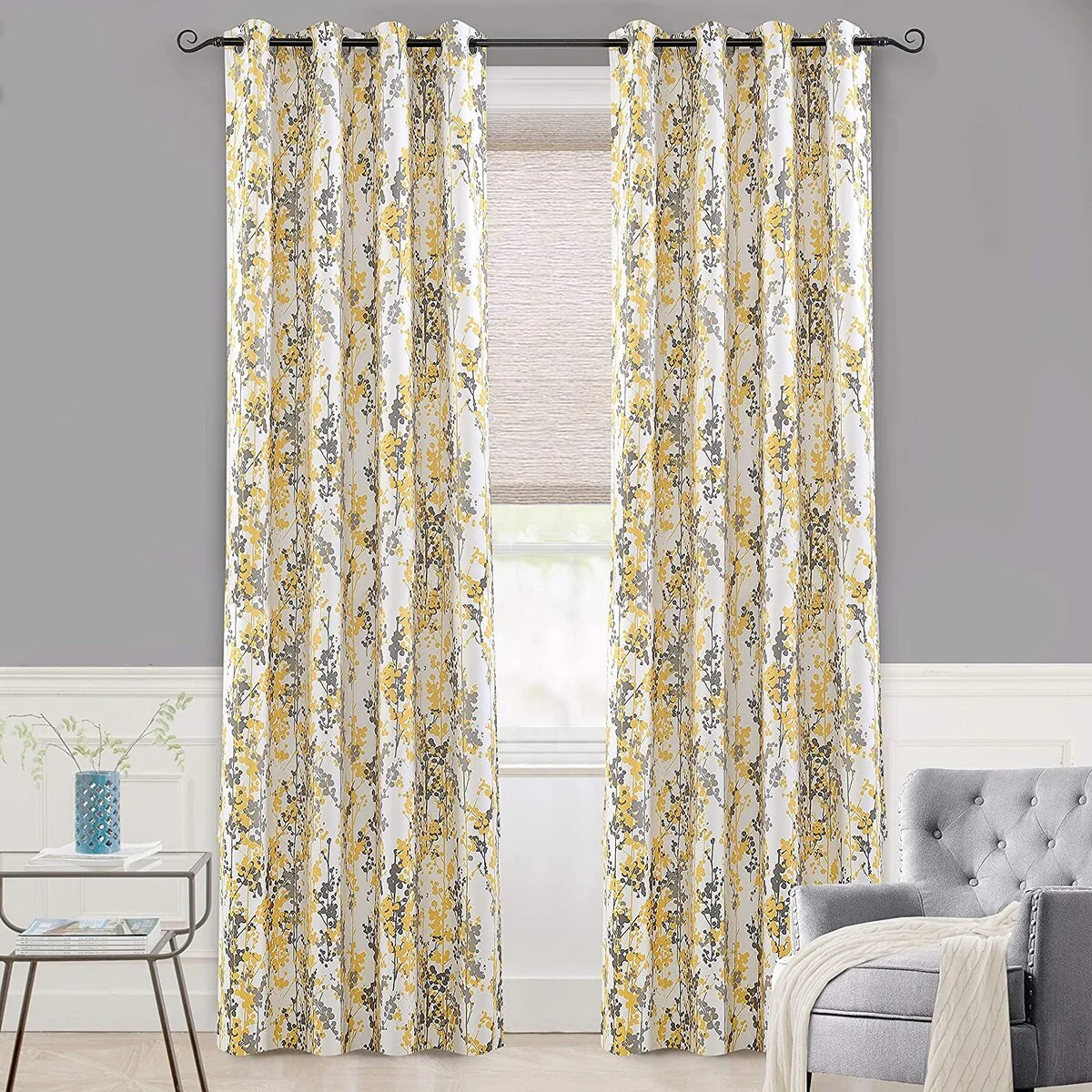 DriftAway Leah Darkening Grommet Window Curtain Panel