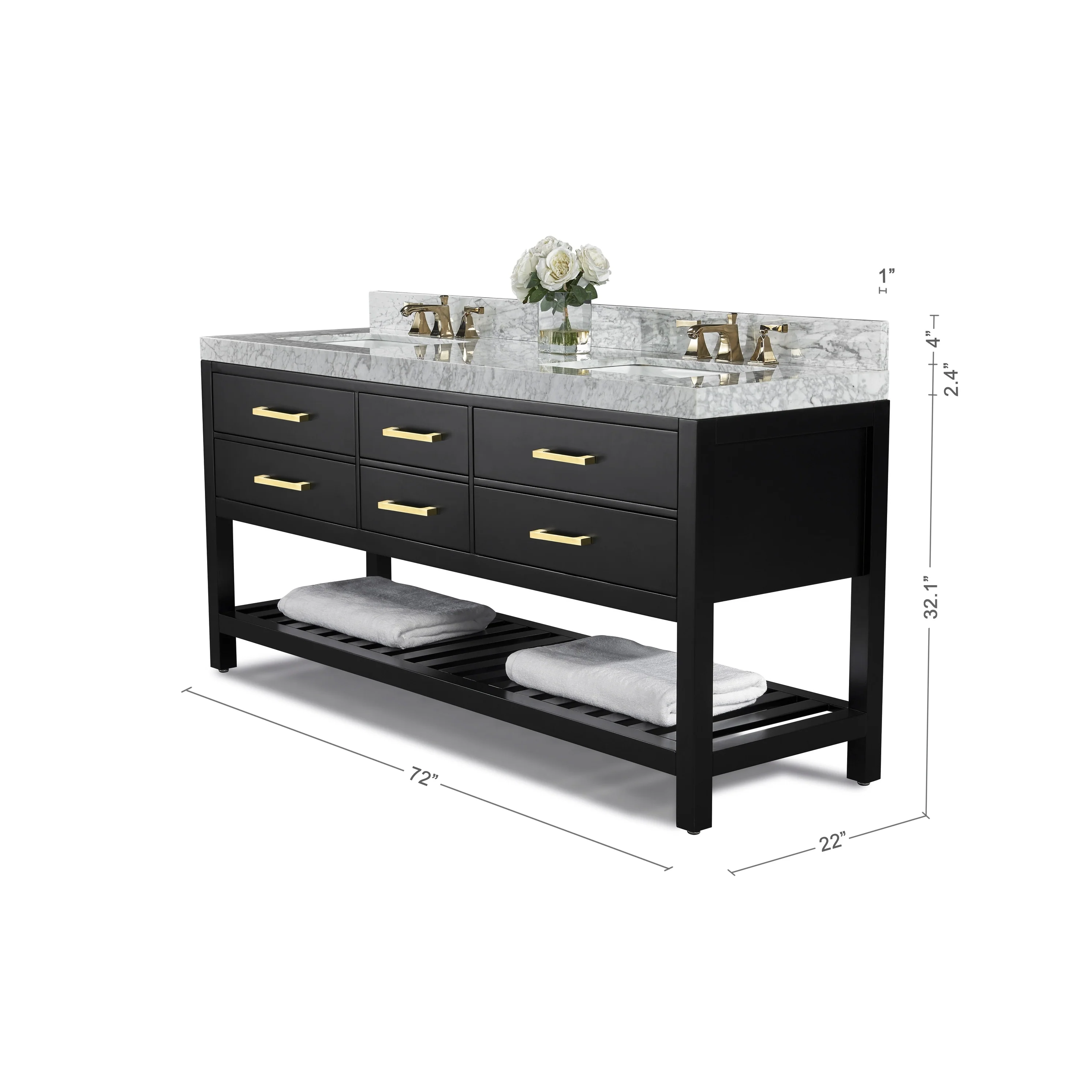 Ancerre Designs Elizabeth Bathroom Vanity Set
