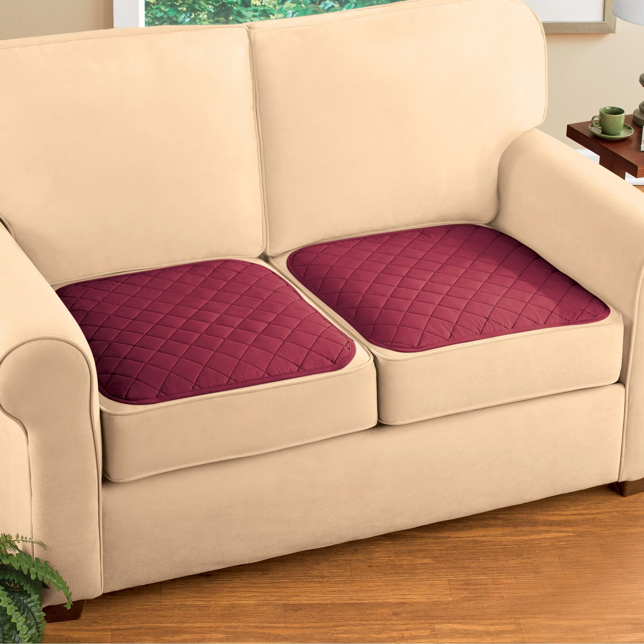 Machine Washable Waterproof Furniture Protector - Pack of 2 - 9.750 x 8.250 x 2.000
