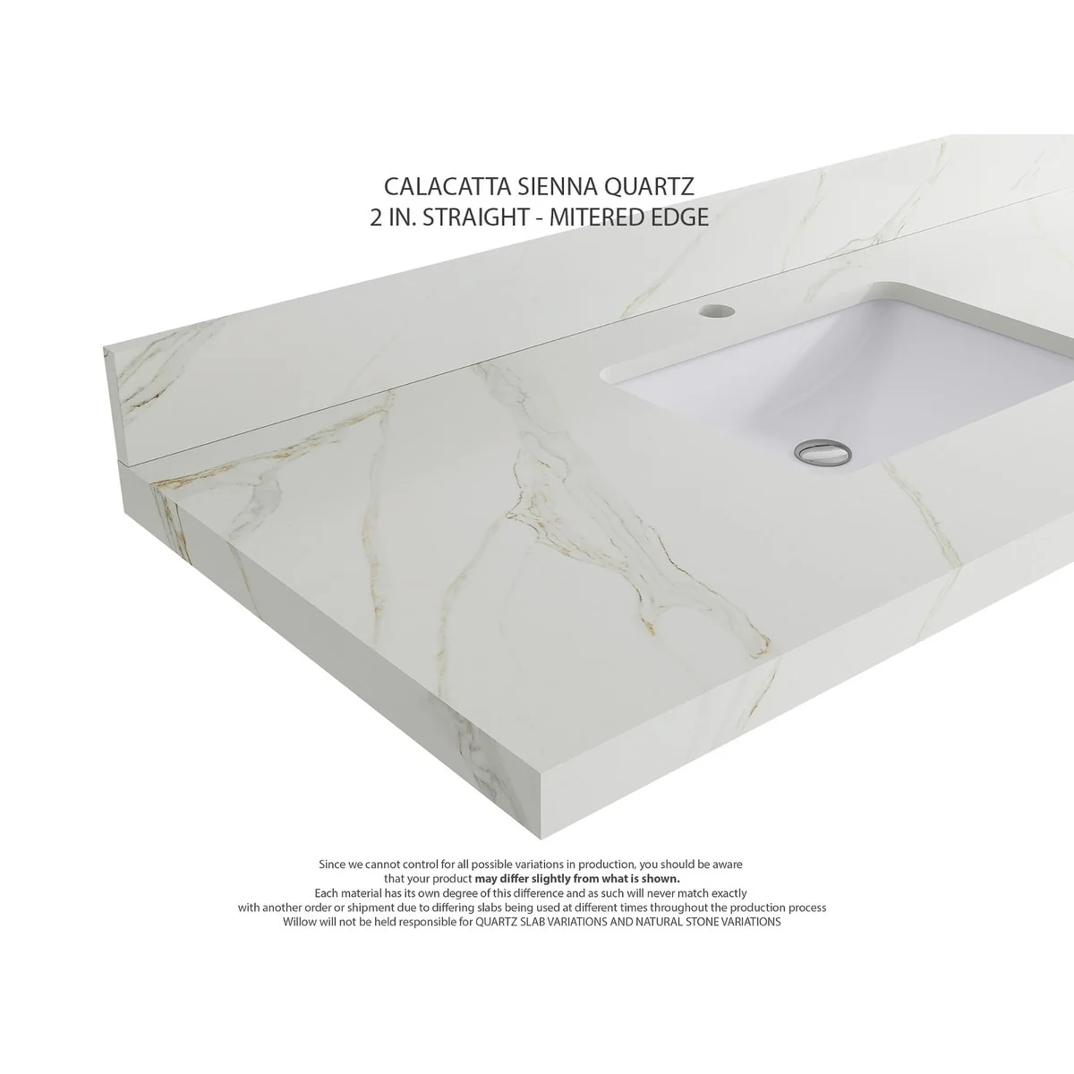 Willow Collections 60 in. W x 22 in D. Sonoma Free Standing Reeded Double Sink Bathroom Vanity with Countertop