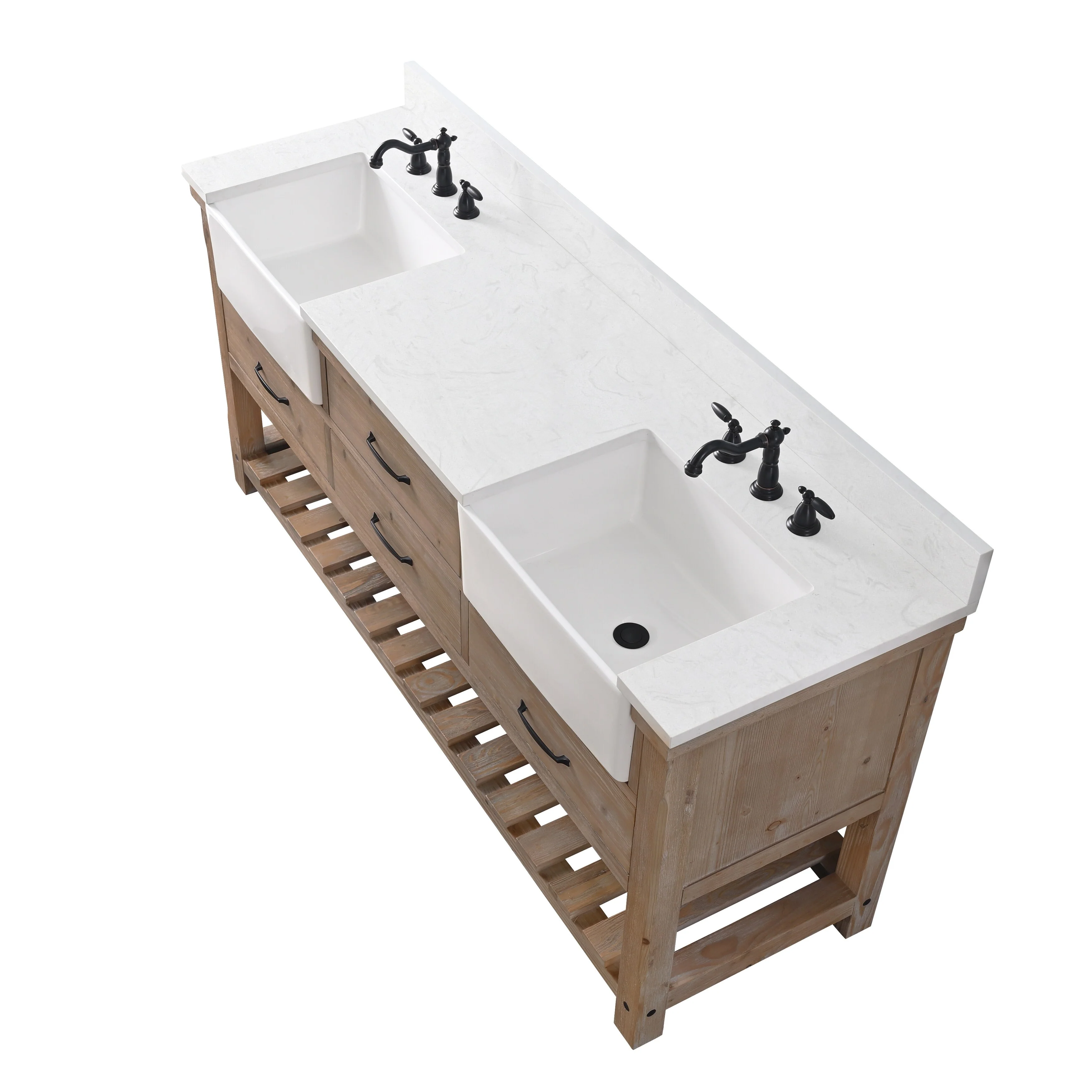 Sudio Design Bathroom Vanity Wesley Weathered Collection.