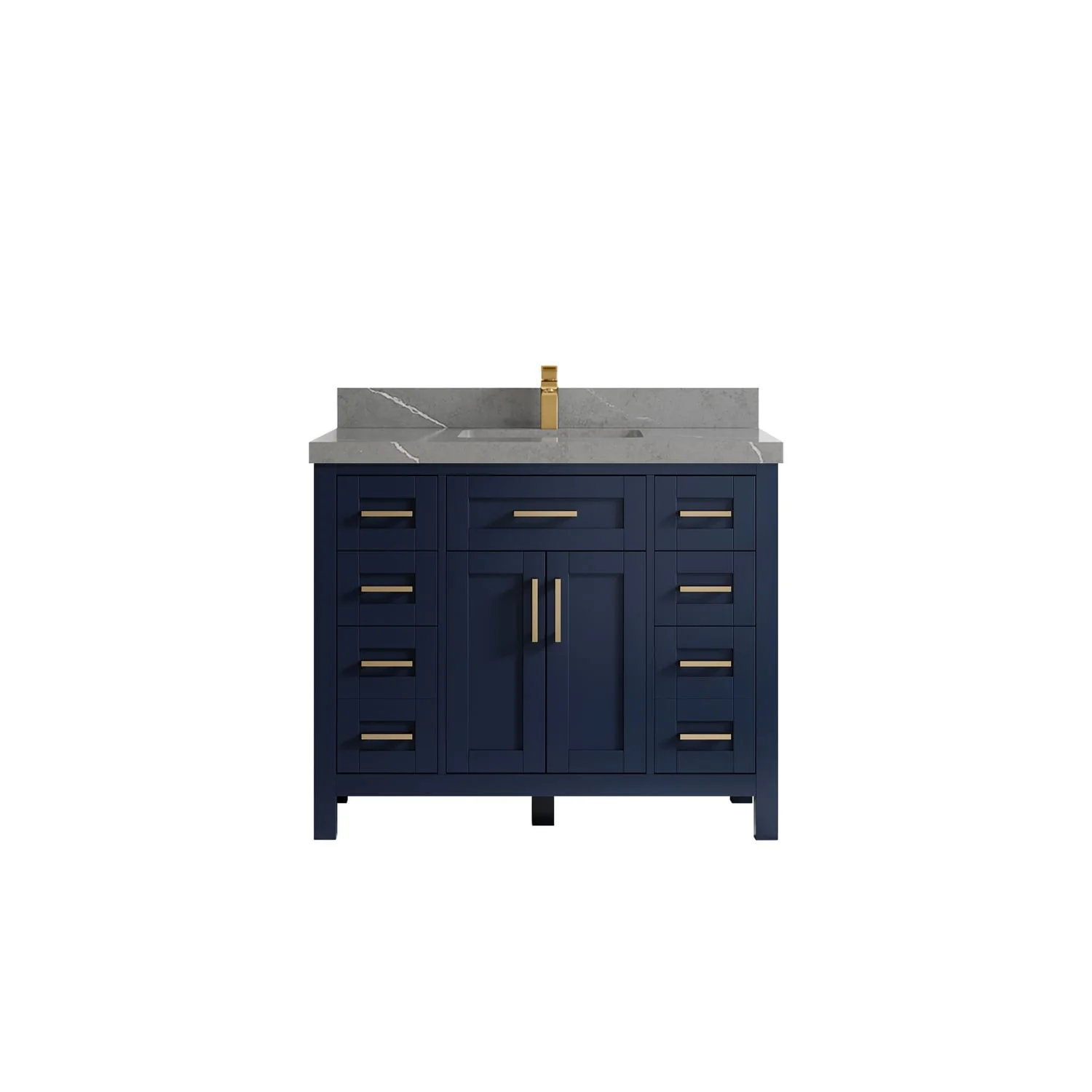 Willow Collections 42 in. W x 22 in. D Cambridge Single Sink Bathroom Vanity with Countertop