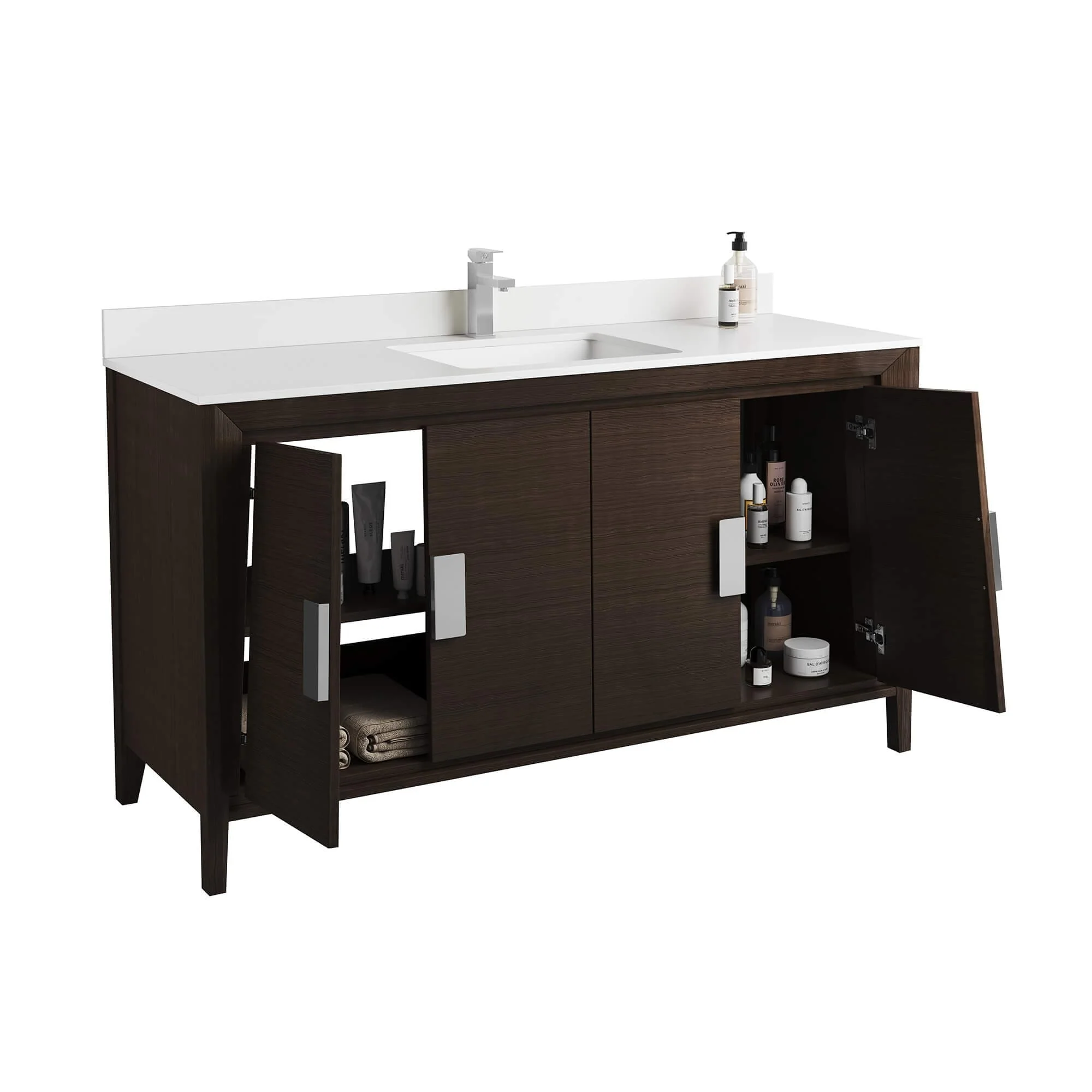 Fine Fixtures Imperial Collection Bathroom Vanity Cabinet Set,