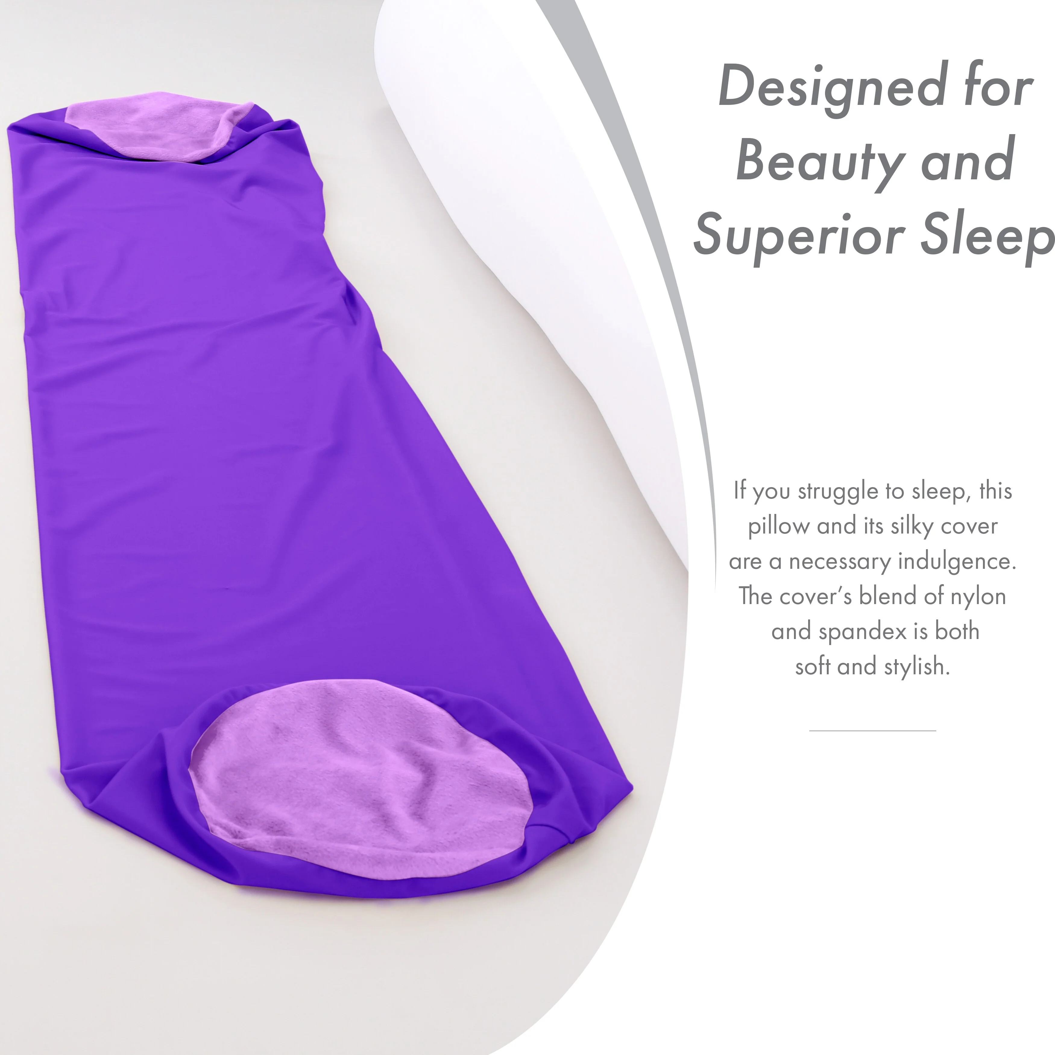 Straight Body Pillow, Premium Microbead,Side Sleeping / Pregnant Women