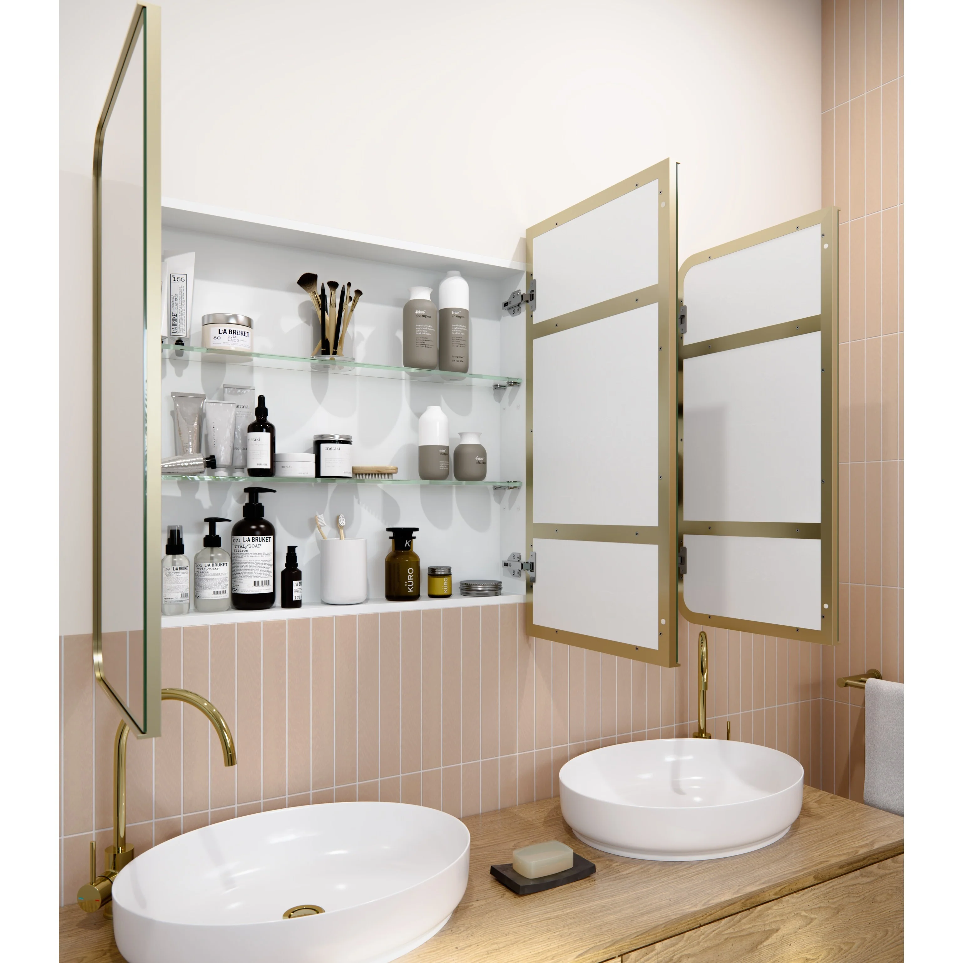 Stainless Steel Square Medicine Cabinet