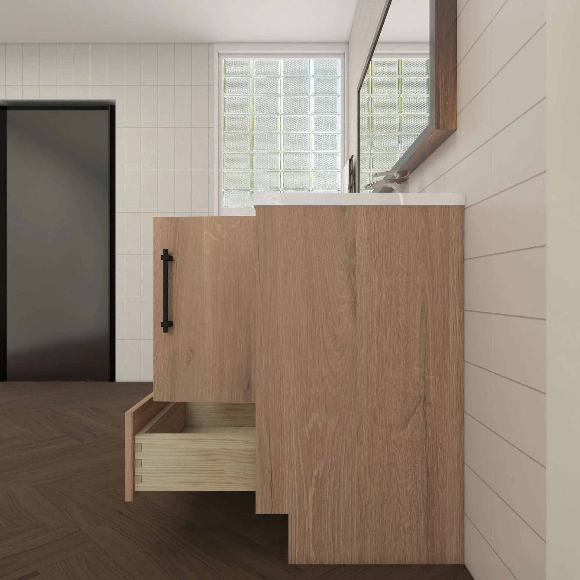 Victoria 60'' Freestanding Vanity with Double Reinforced Acrylic Sink - 59.5