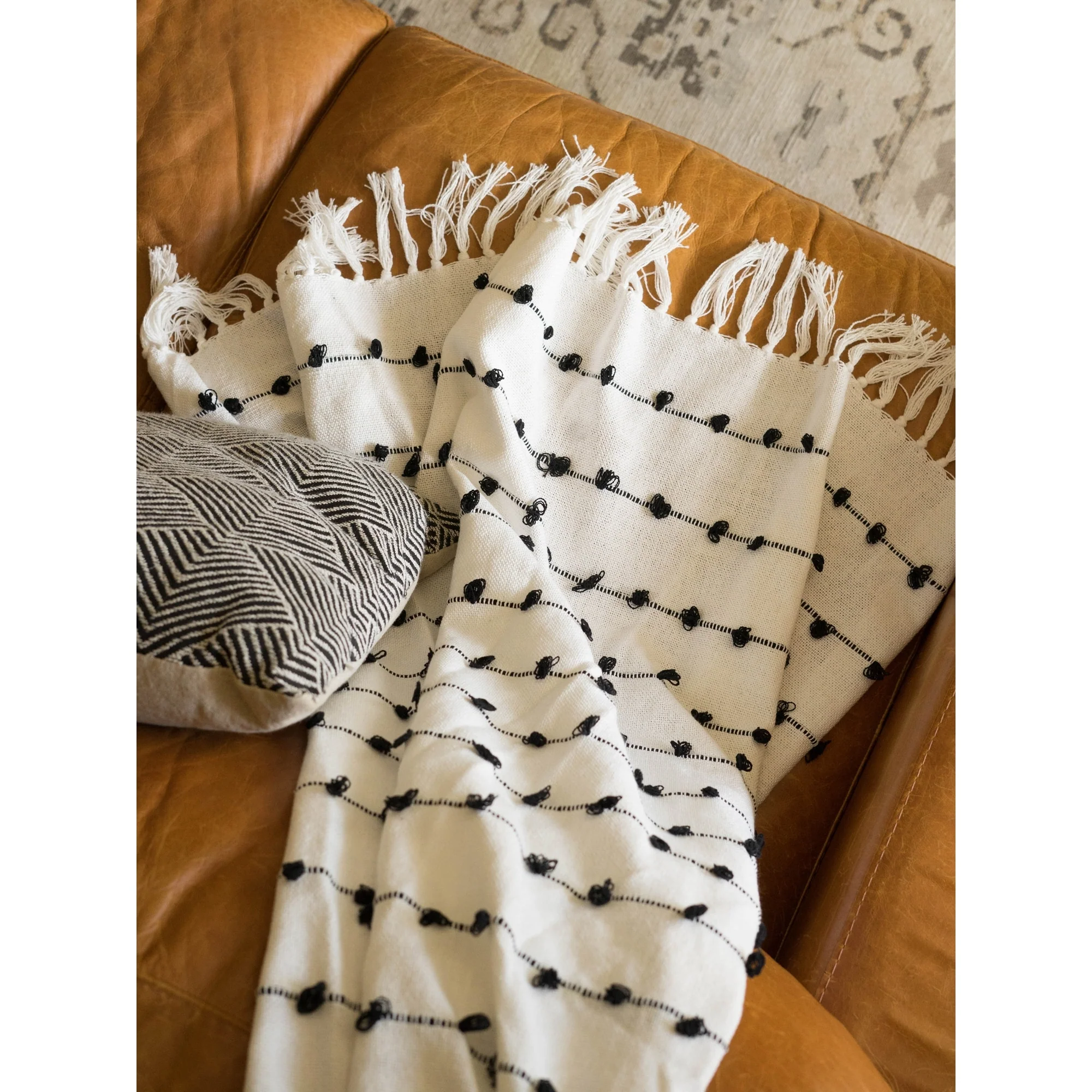 DII Woven Loop Throw