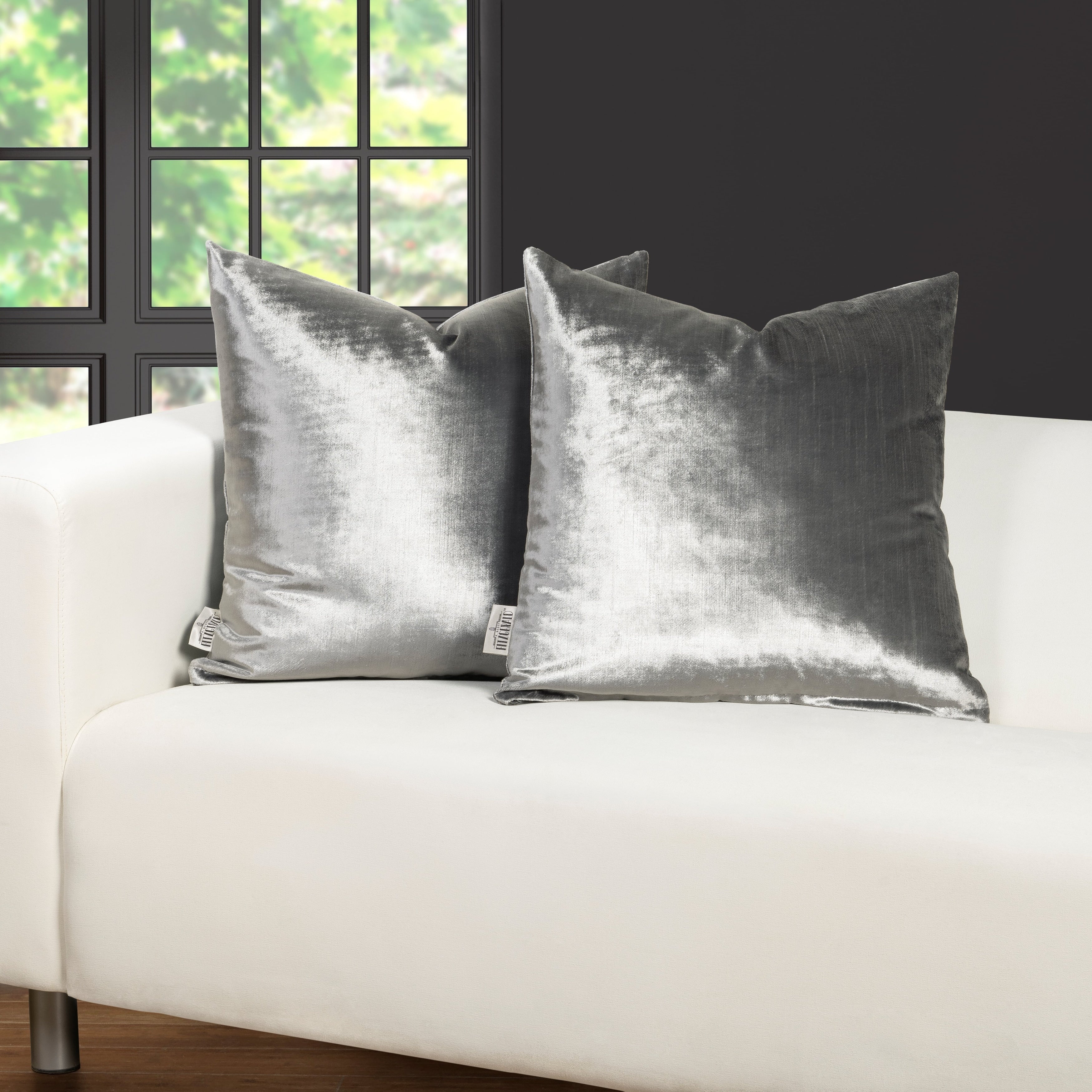 F. Scott Fitzgerald Sterling Silver Throw Pillow