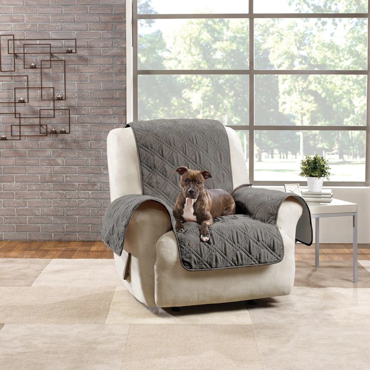 SureFit Pet Protector Recliner Furniture Cover