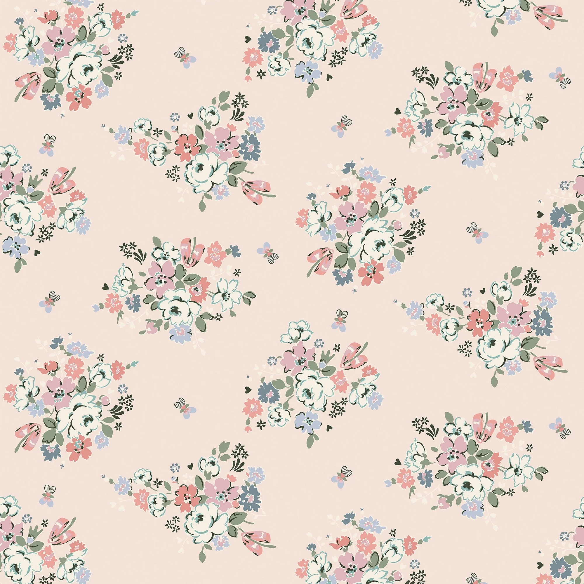 Cath Kidston Clifton Floral Pink