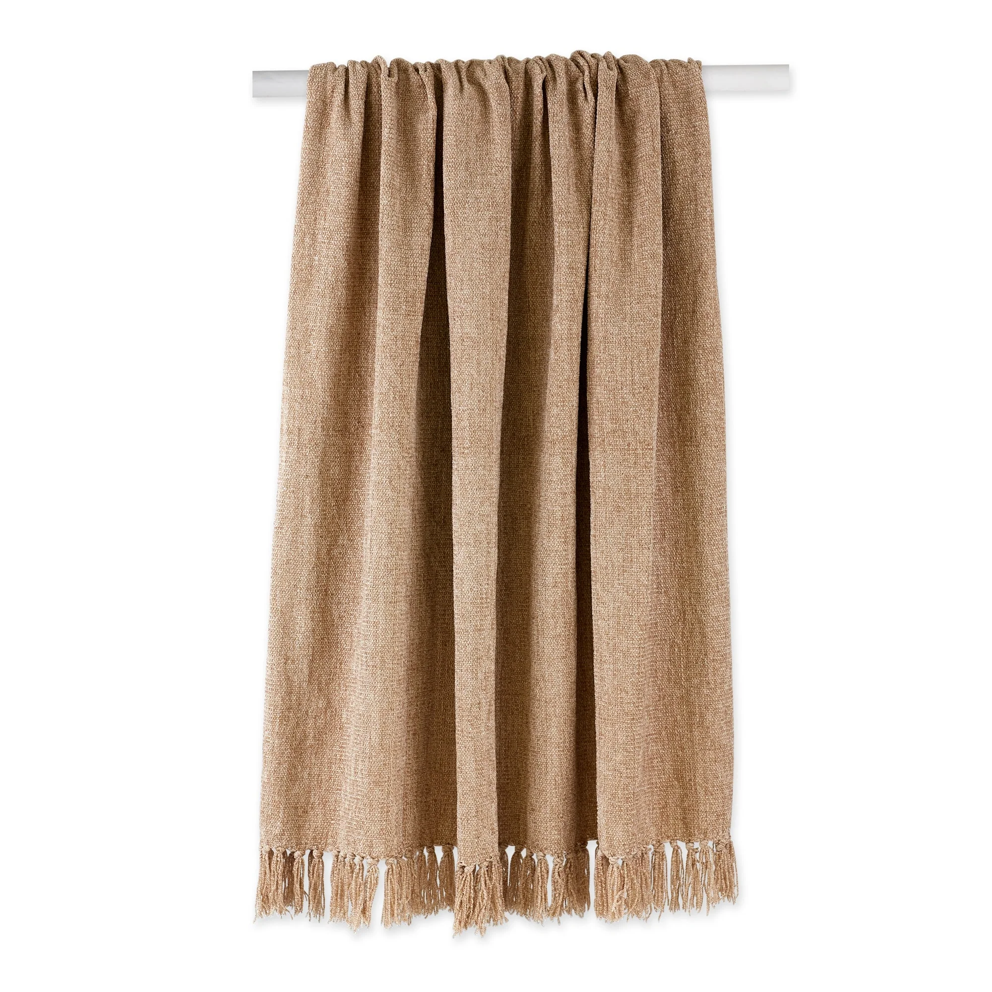 DII Soft Denim Blue Chenille Throw
