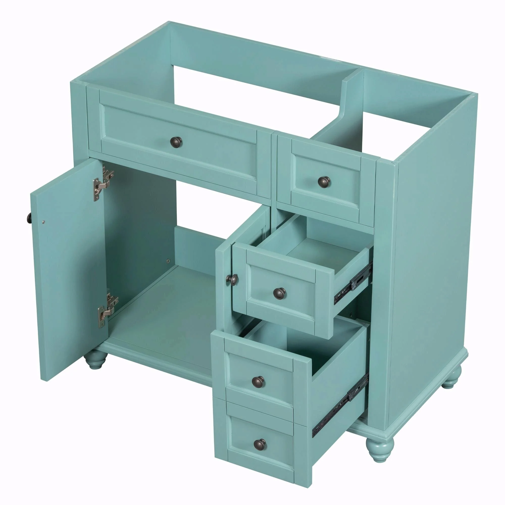 36'' Bathroom Vanity with Undermount Sink, Free Standing Vanity Set