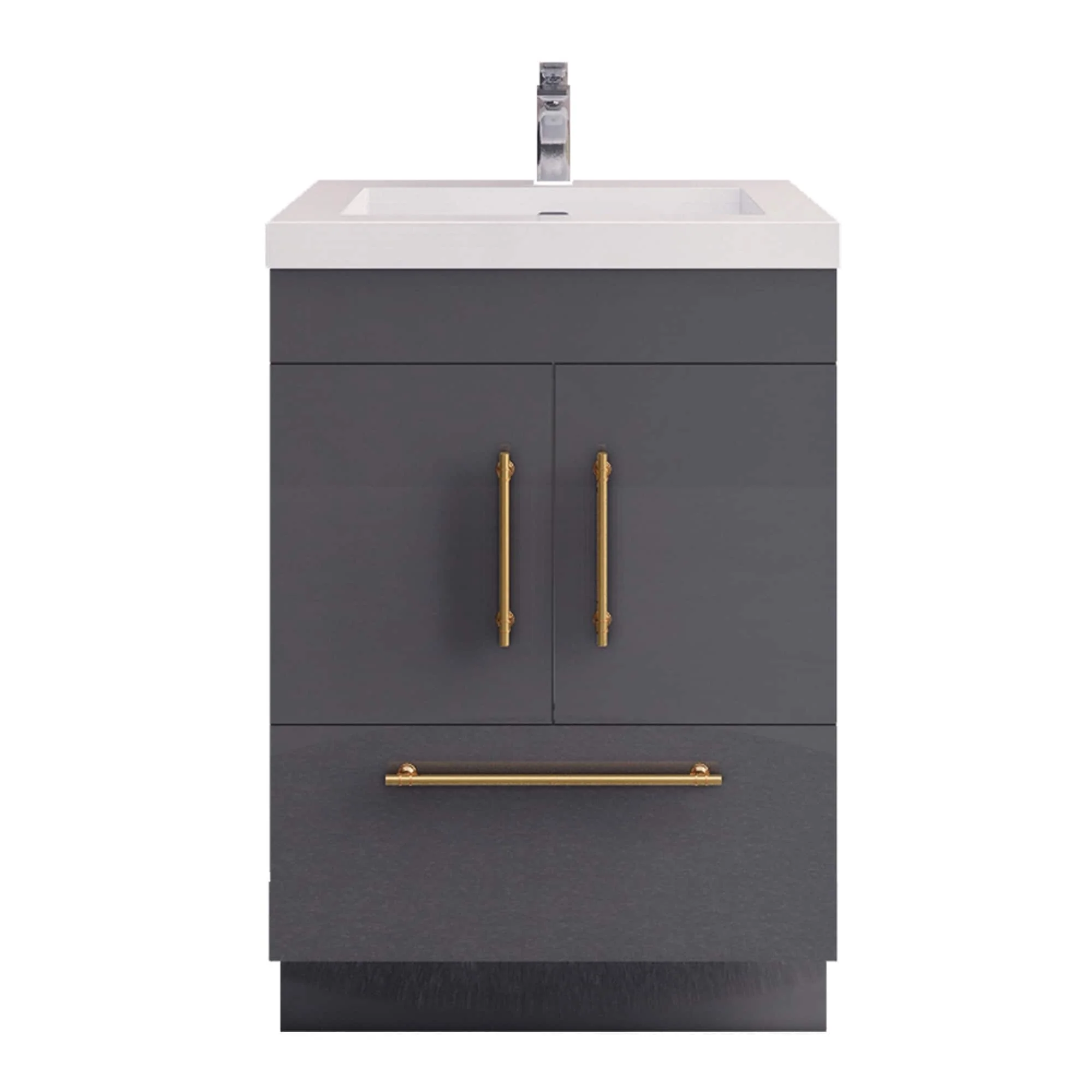 Eliza 24'' Freestanding Vanity with Single Sink