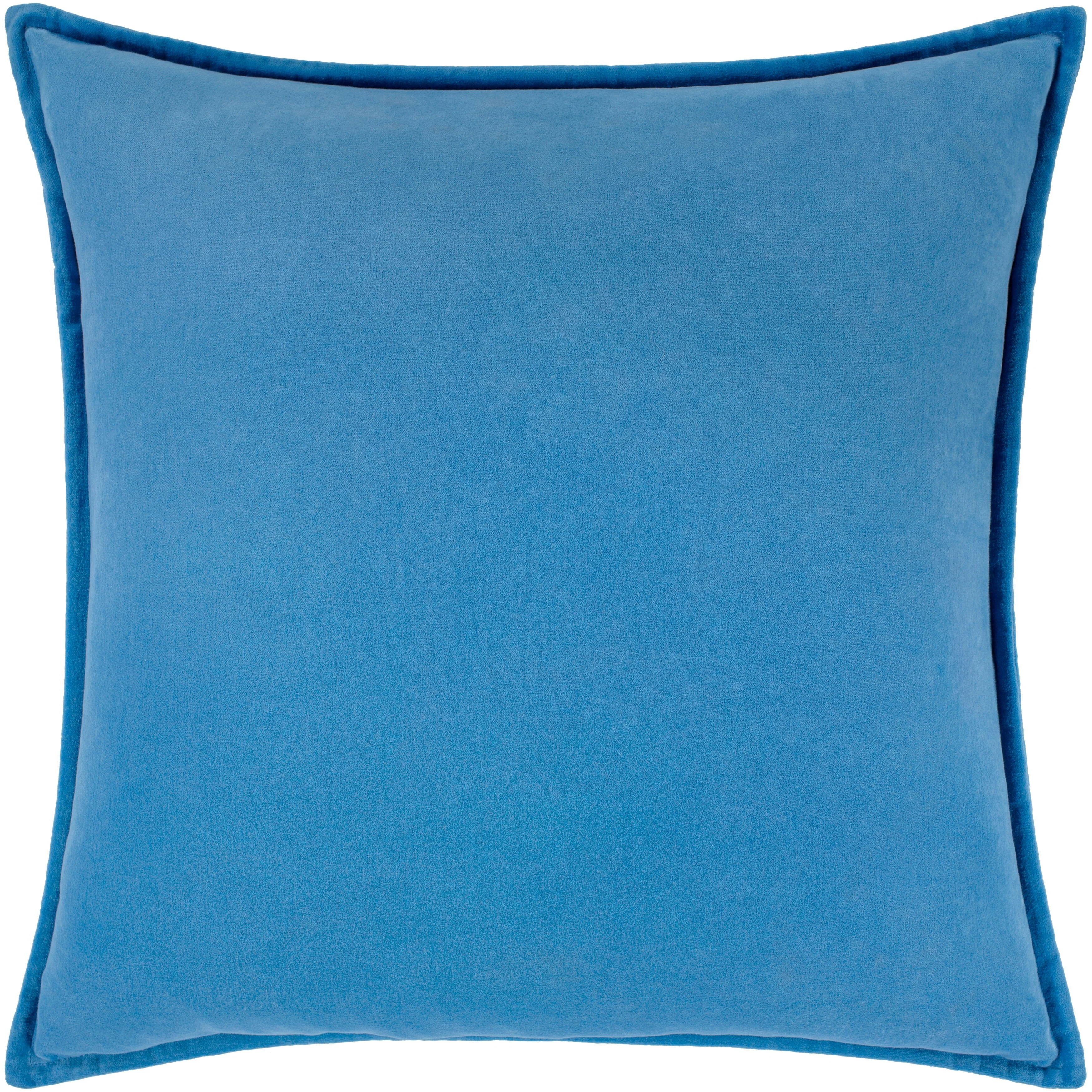 Livabliss Harrell Solid Velvet 22-inch Throw Pillow