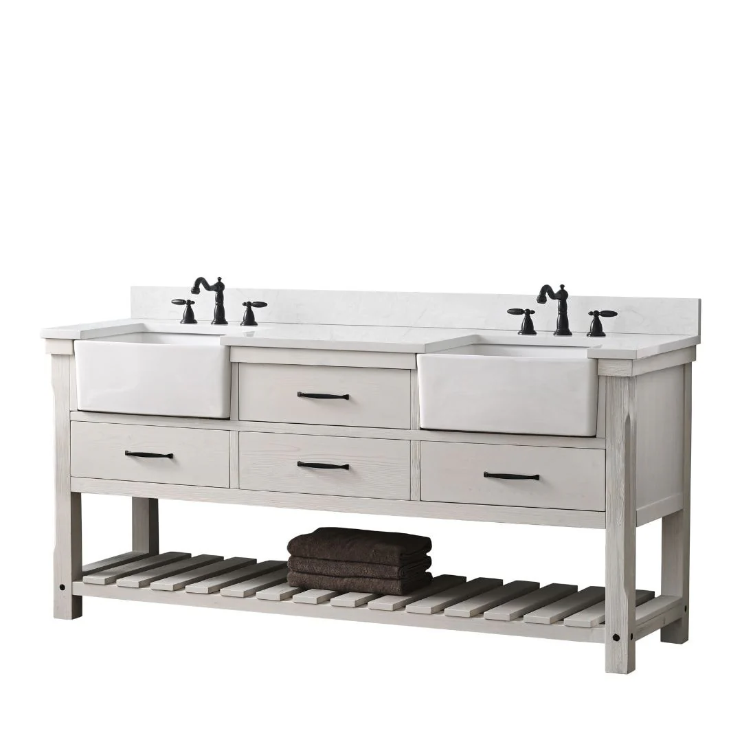 Sudio Design Bathroom Vanity Wesley Weathered Collection.