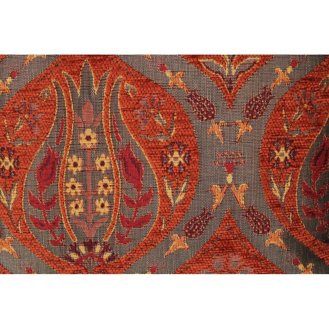 Boho Chic Peony Turkish Throw Pillow