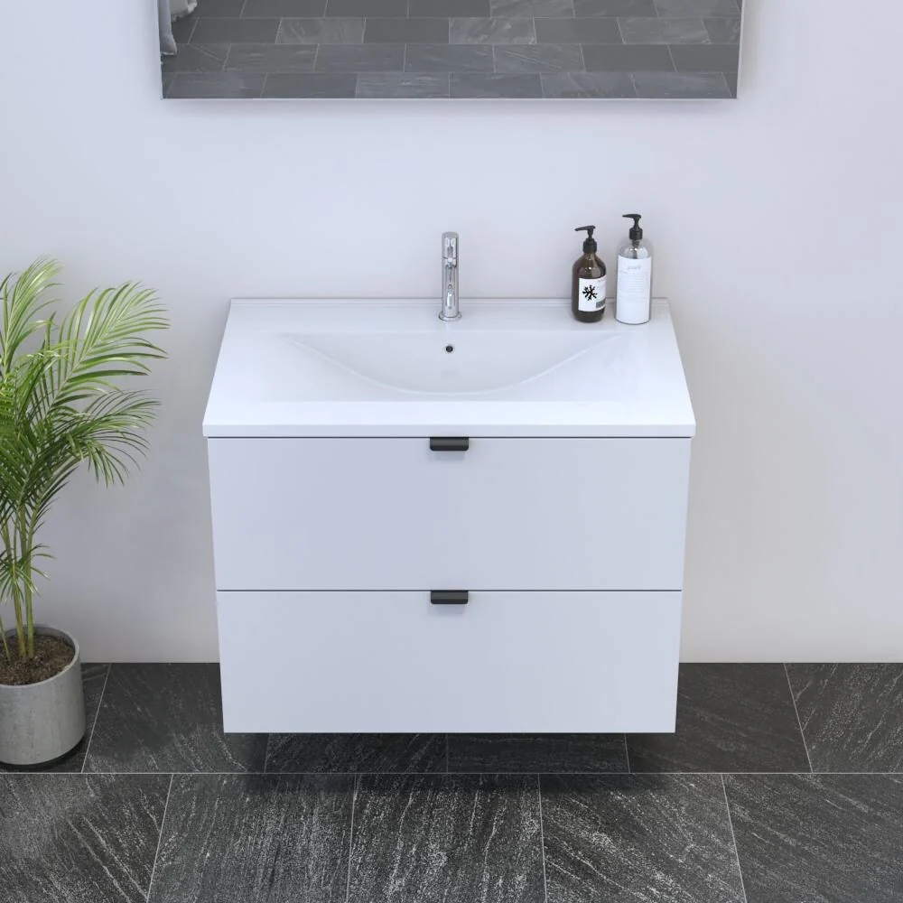 Ines 2S 80 Floating Bathroom Vanity (32