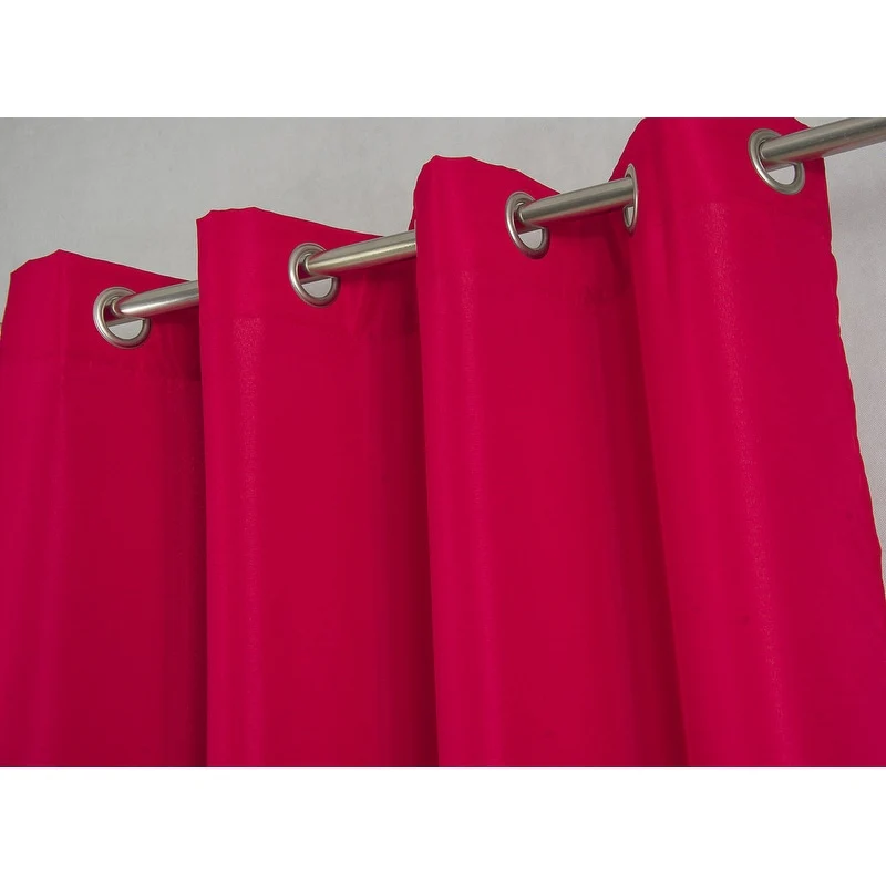 Gilbert Solid Single Grommet Curtain Panel 84