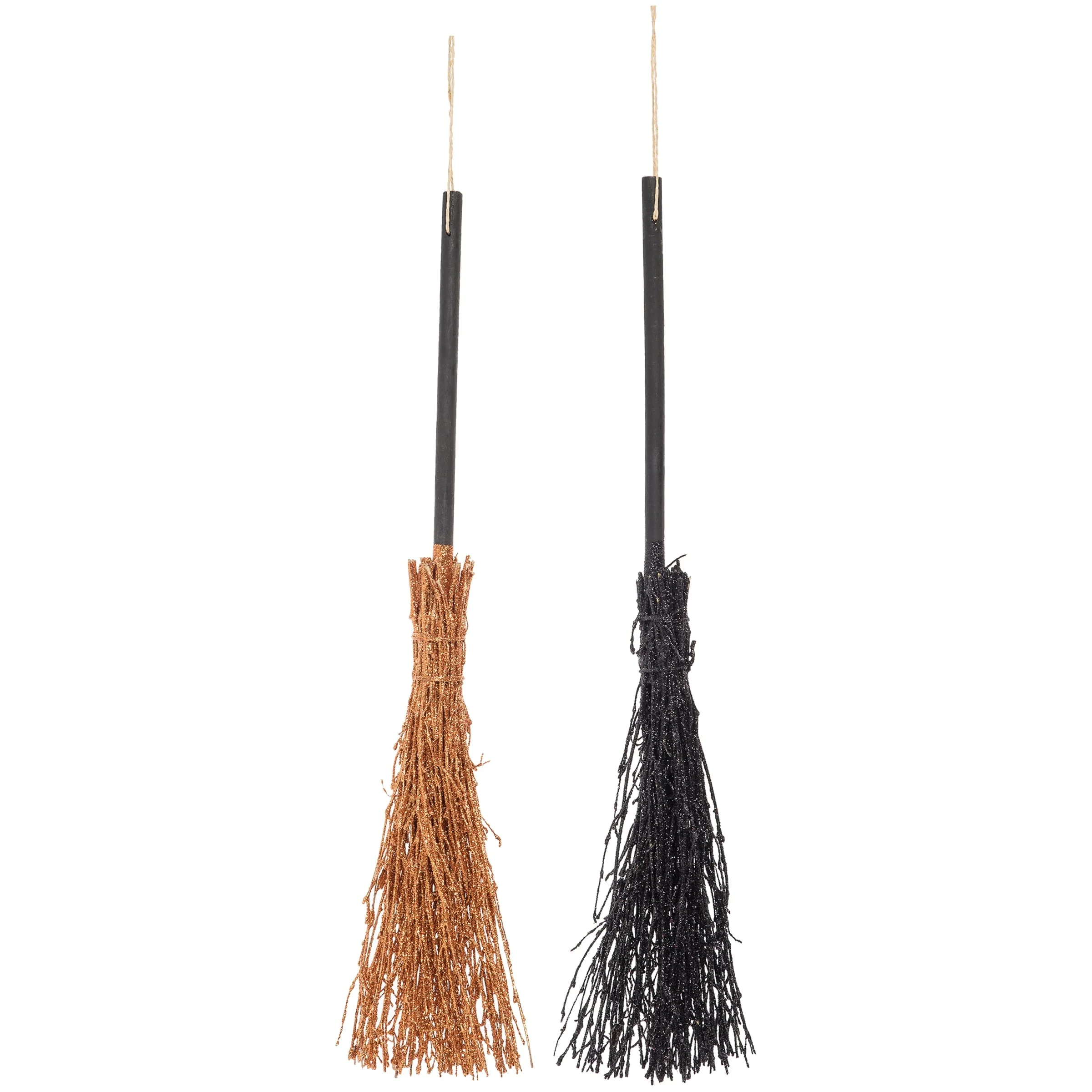 Witchy Glitter Broom Fig A/2 Halloween Figure