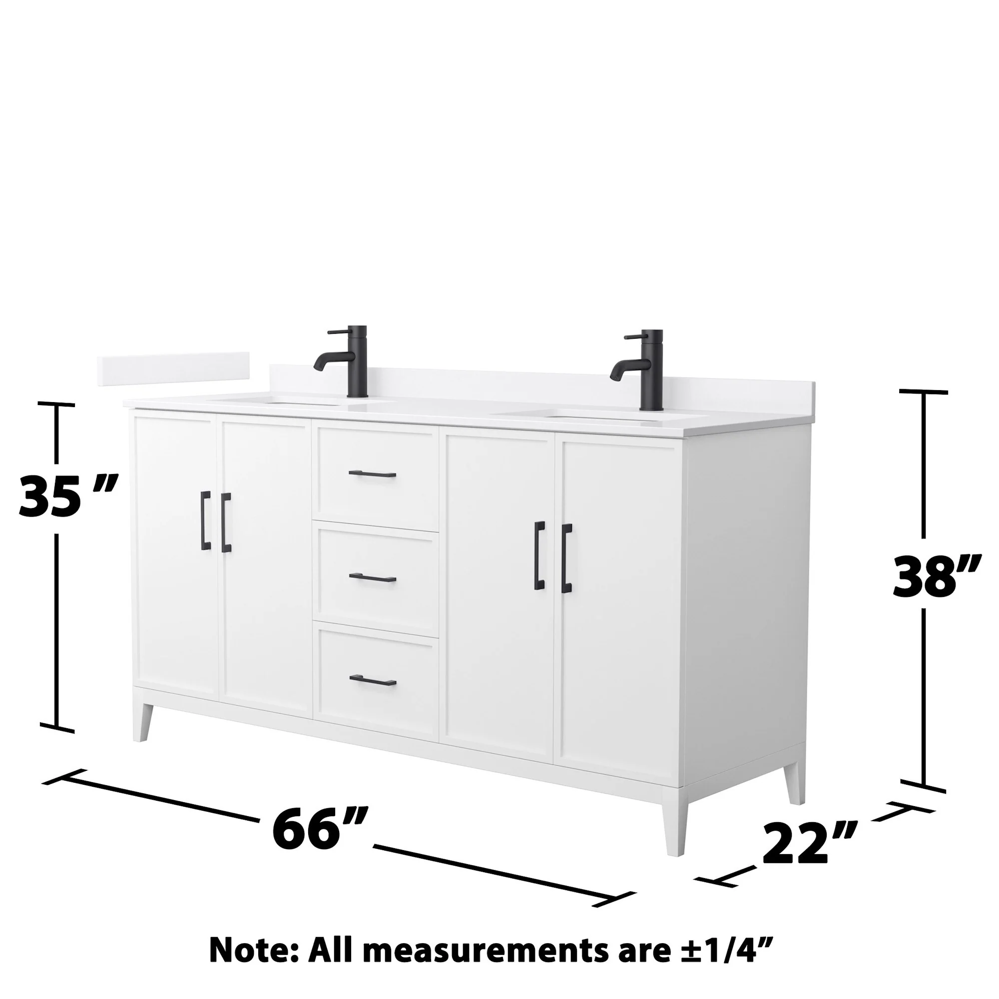 Wyndham Collection WCH717166D-VCA-UNSMXX Elan 66