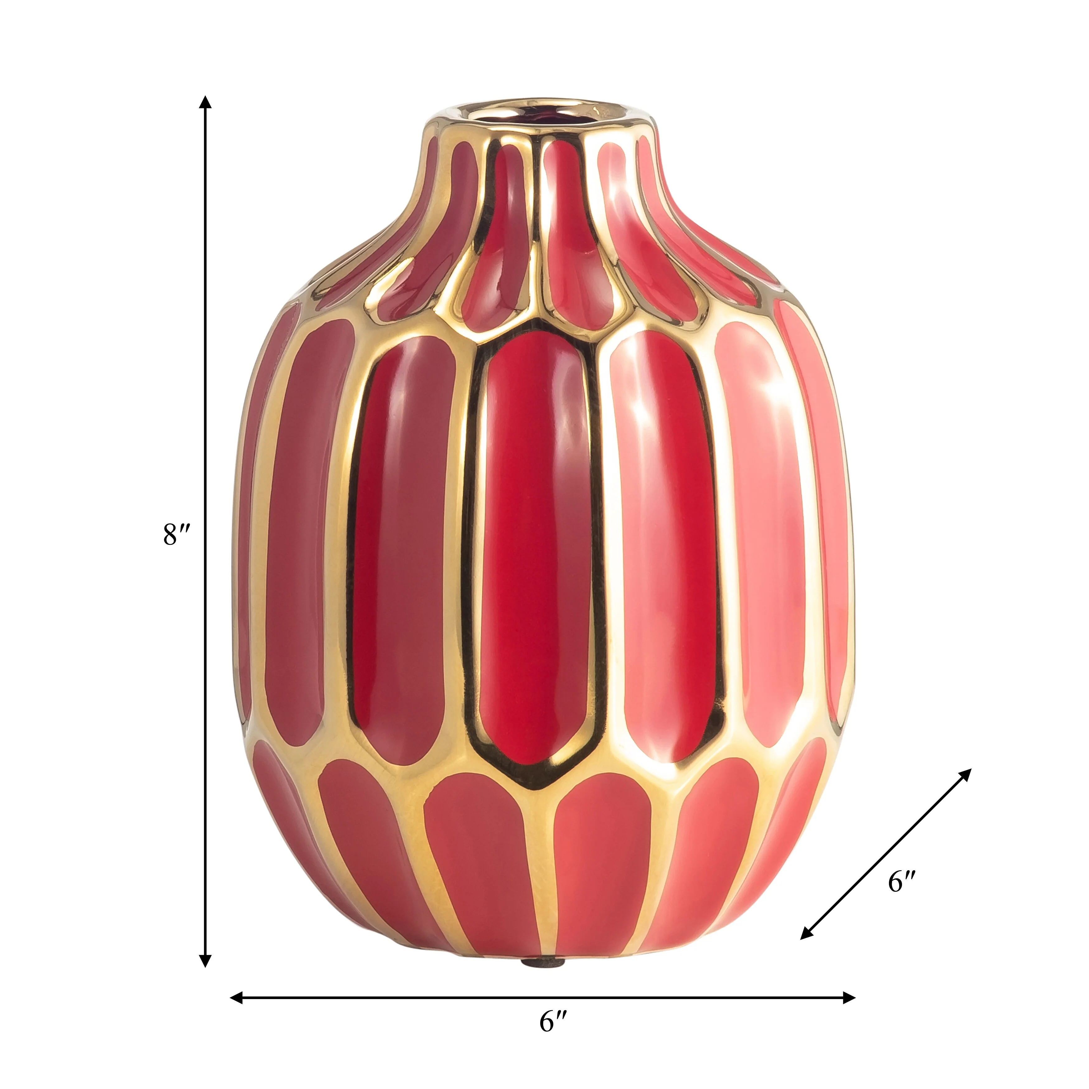 Sagebrook Home Elegant Ceramic Vase