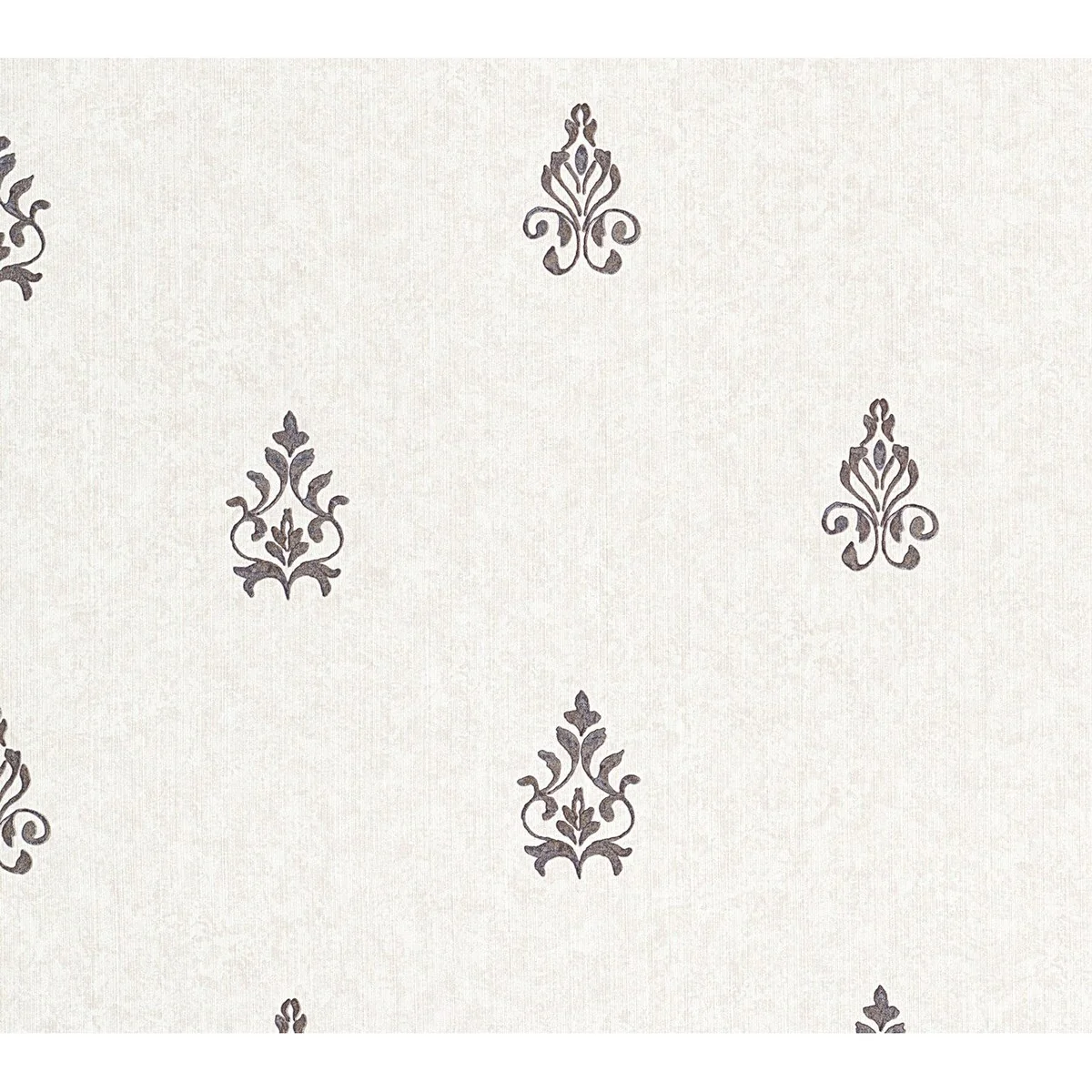 Galerie Wallcoverings Neapolis 3 Floral Medallion Design Vinyl on Paper Embossed Wallpaper Roll
