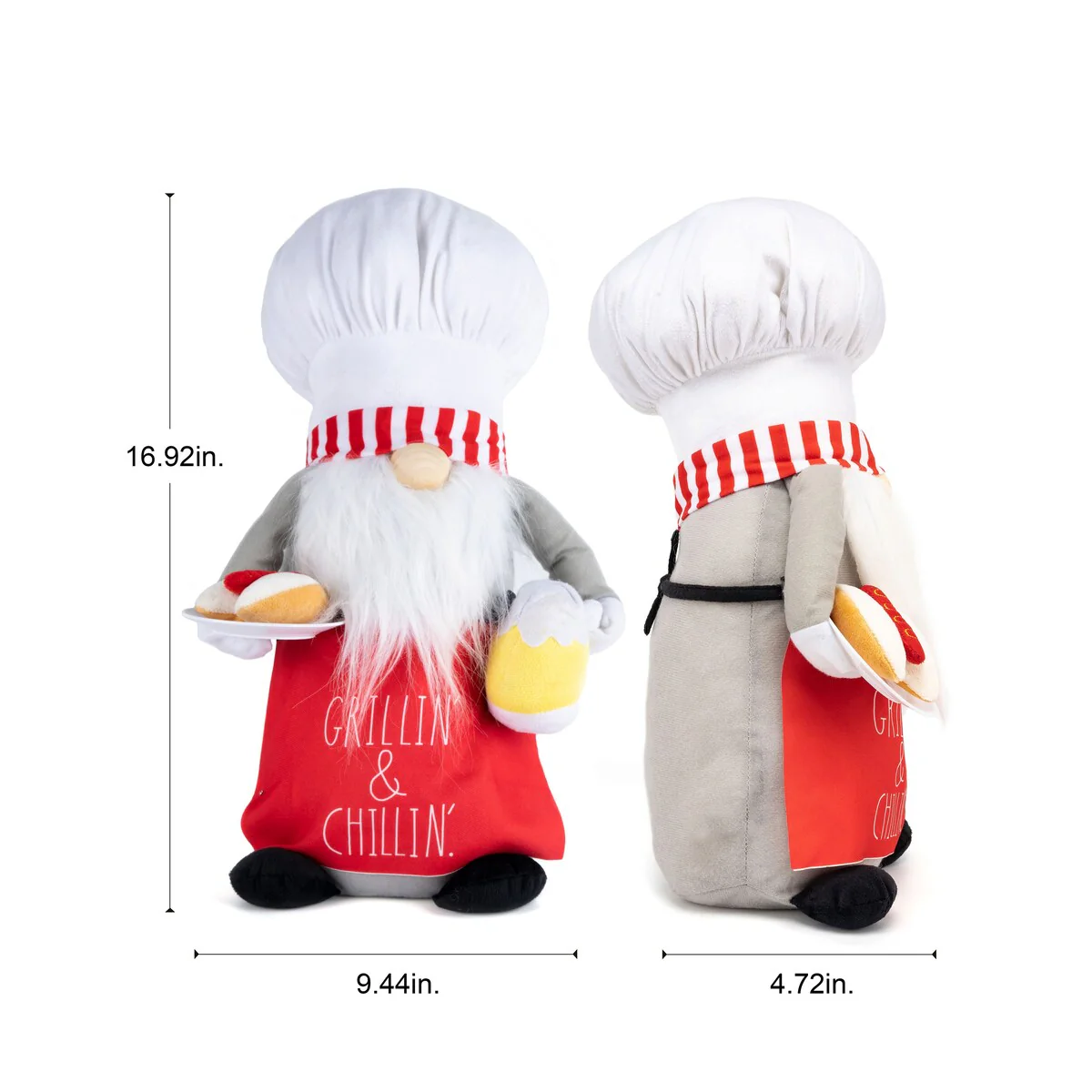 Rae Dunn Plush Kitchen Gnome