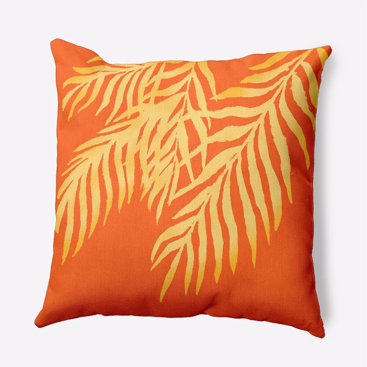 Blowing Palm Fronds Indoor/Outdoor Throw Pillow