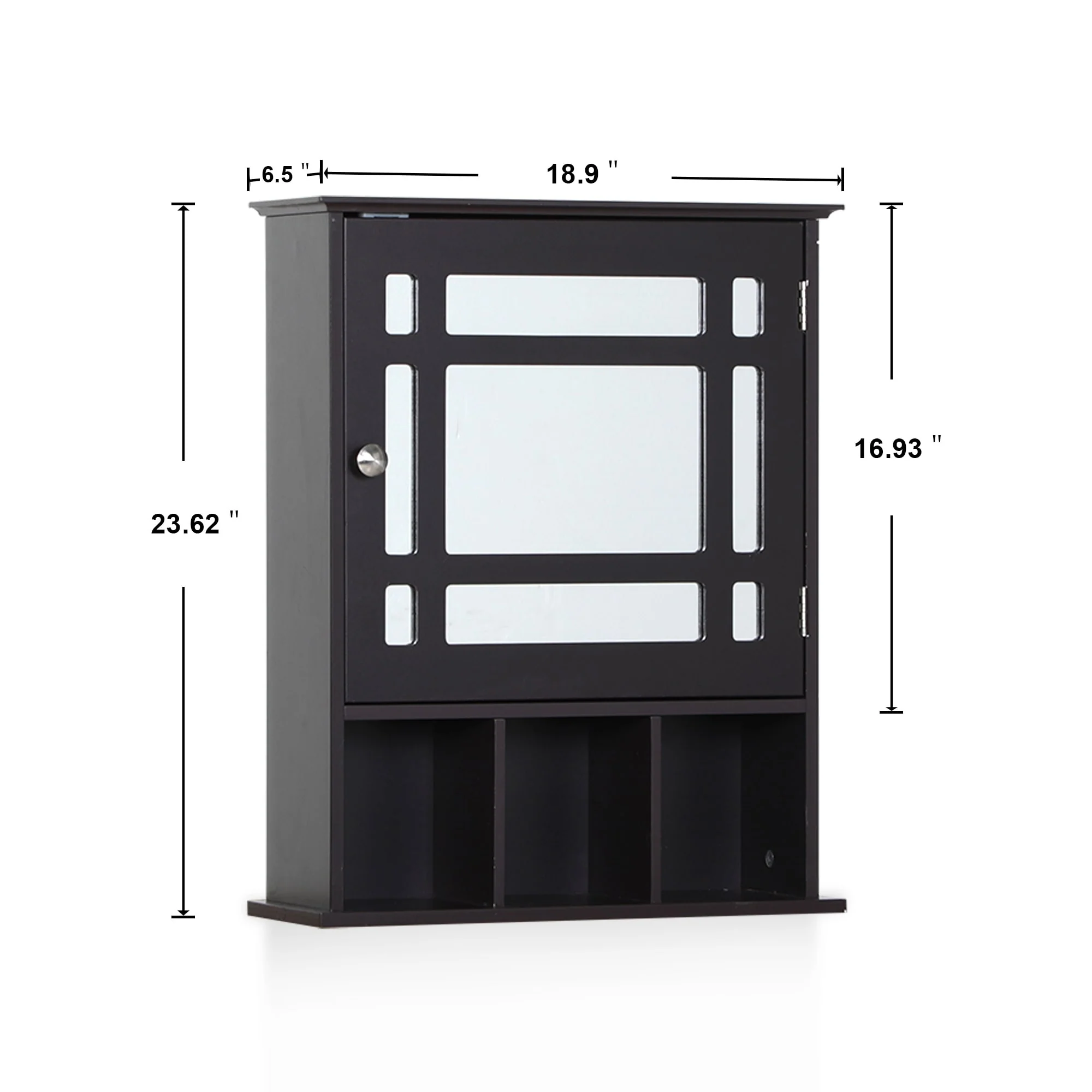 Wall Mounted Bathroom Cabinet with Mirror