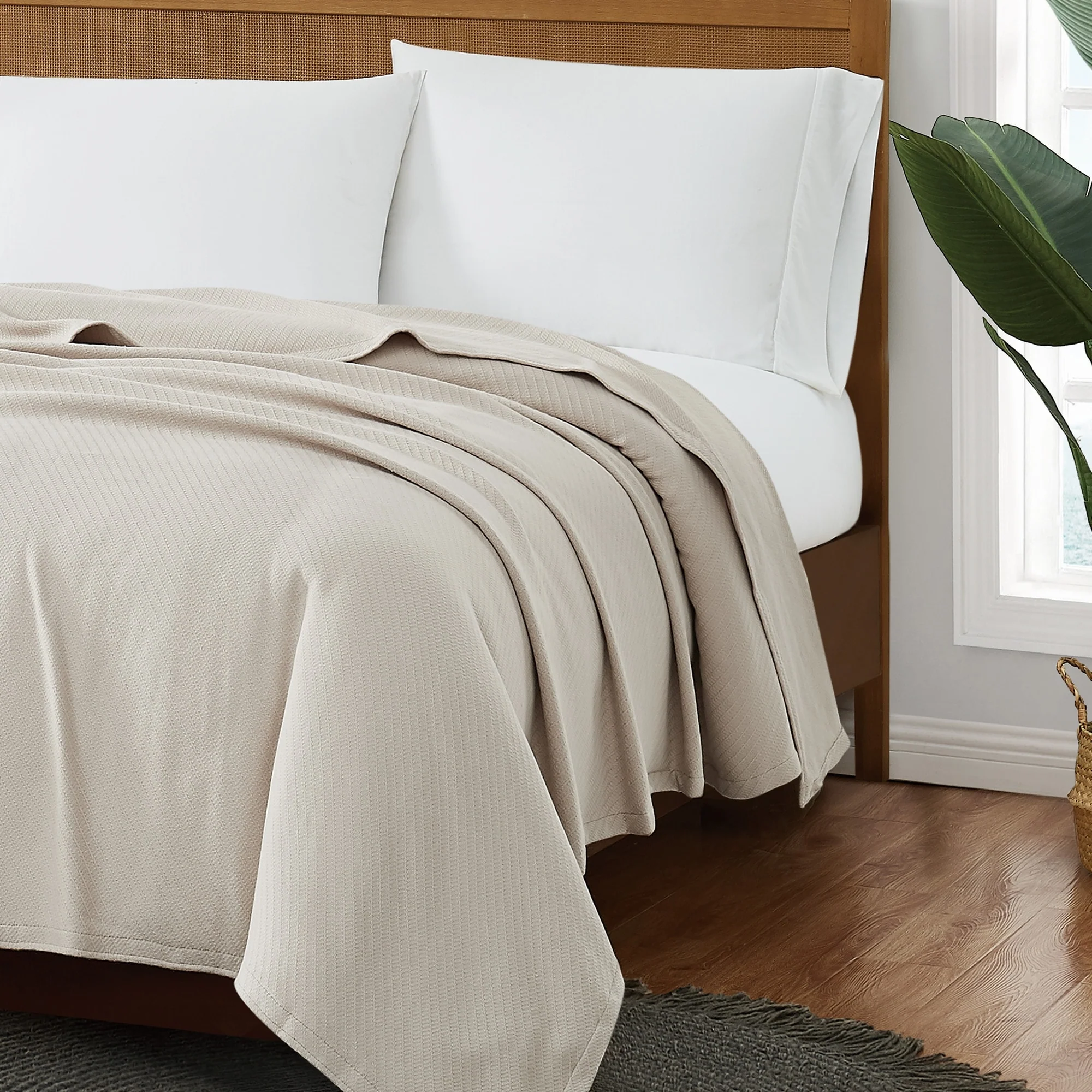 Frye Cotton Woven Blanket