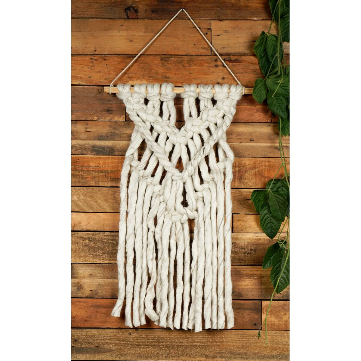 Loominaire Rustic Macrame Wallhanging 