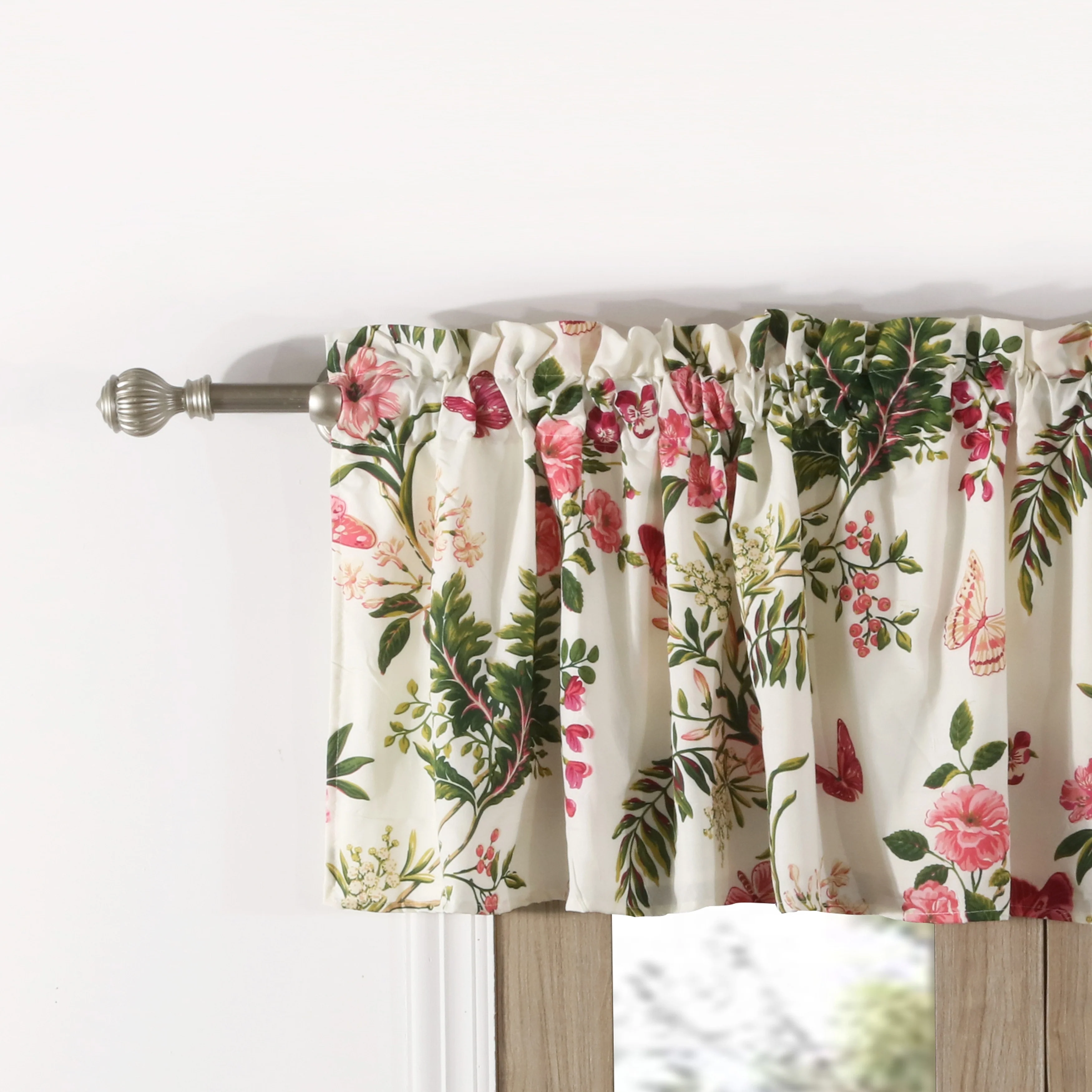 Greenland Home Butterflies Window Valance