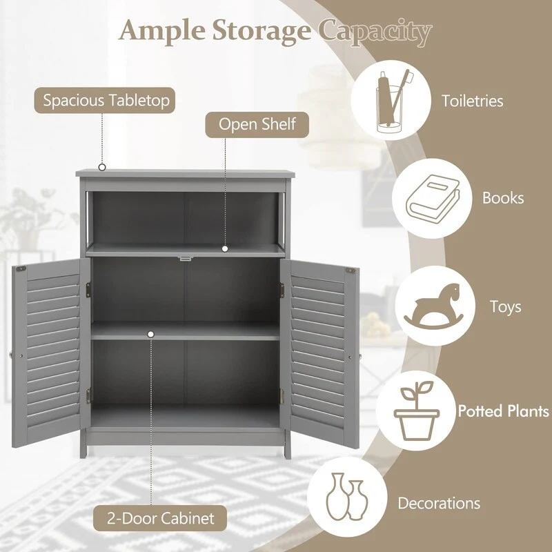 Bathroom Storage Cabinet - 12