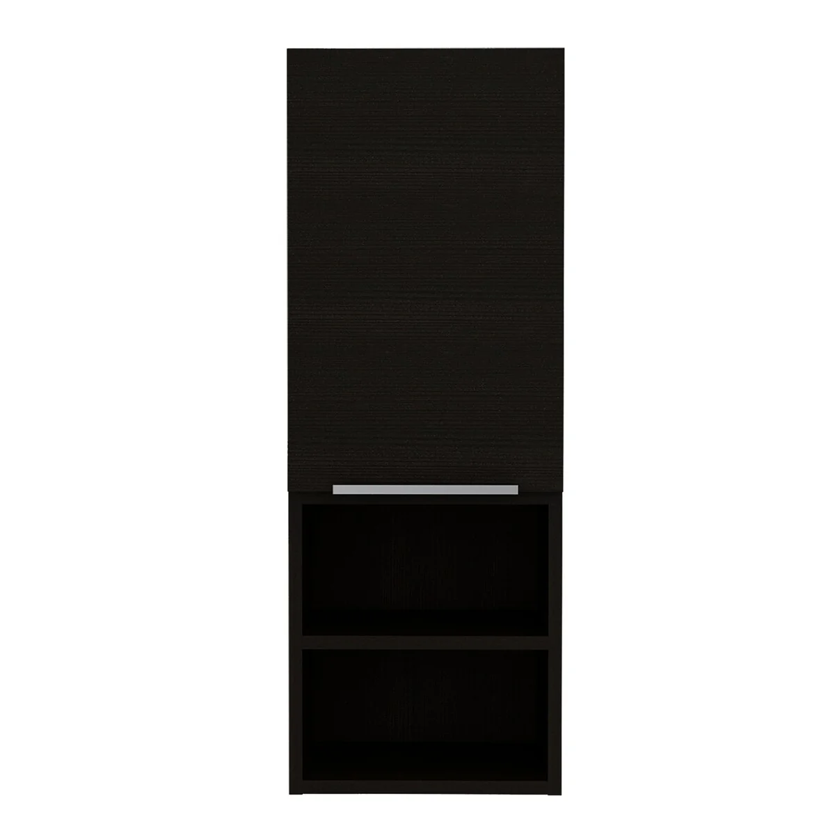 Mila Bathroom Cabinet, Two Internal Shelves, Two External Shelves, Single Door -White