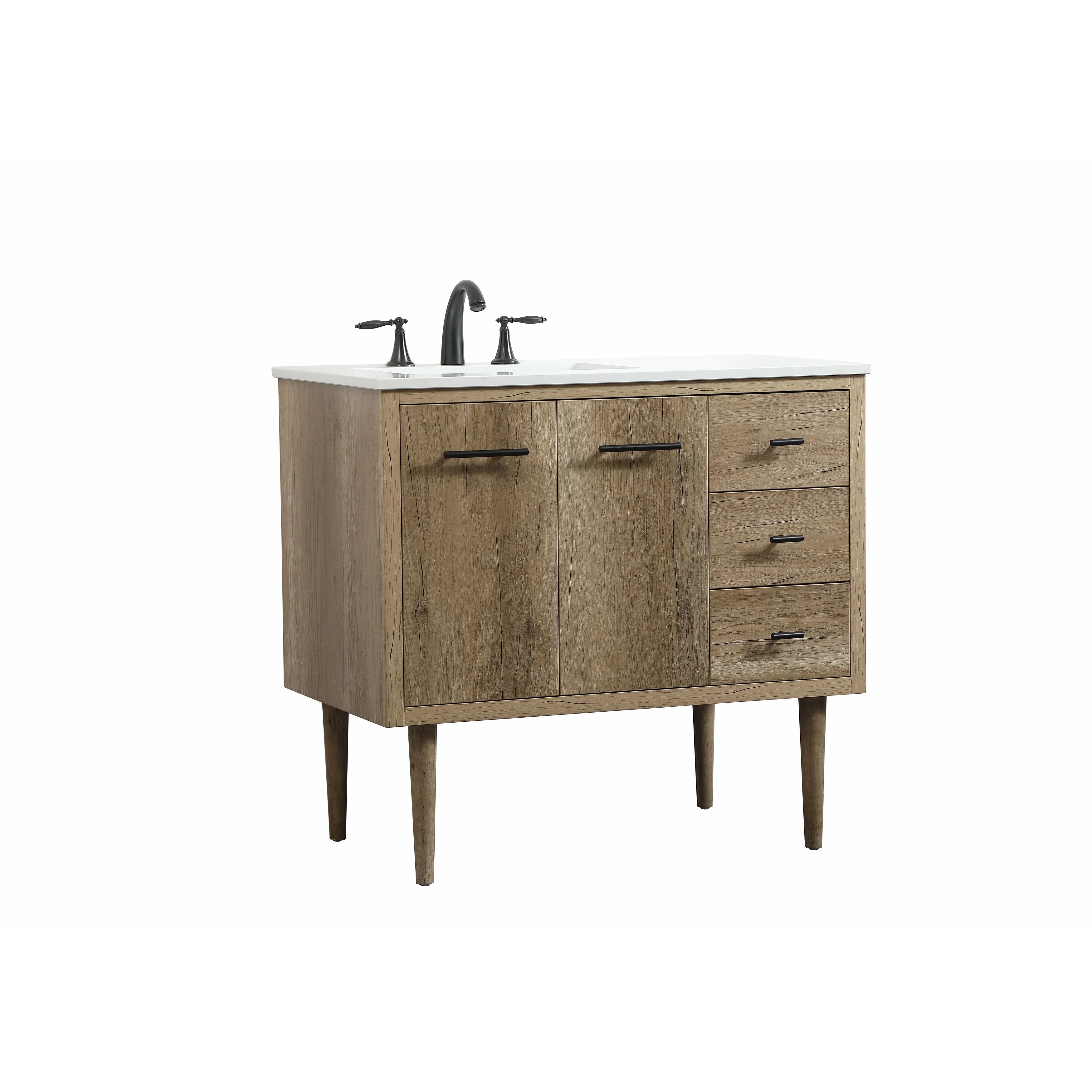 Fern 36 - 48 Inch Single Bathroom Vanity