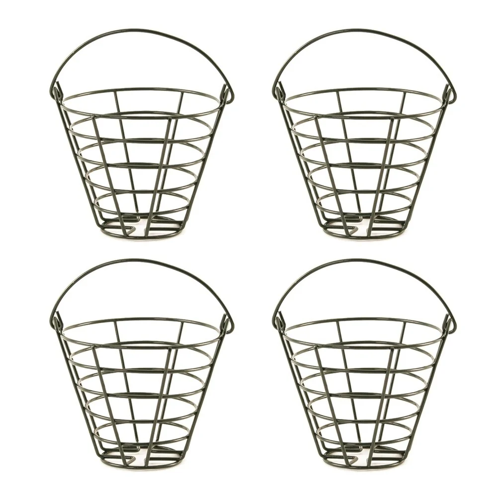 Wald Imports Metal Golf Bucket (Set of 4)