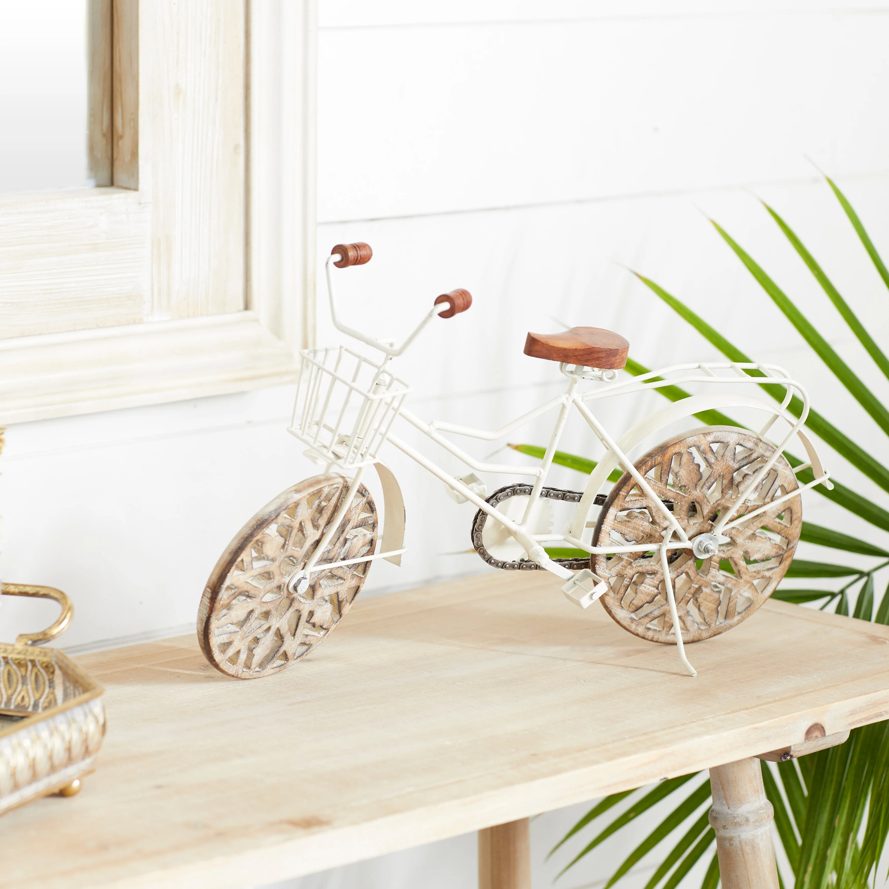 Iron Vintage Sculpture Bicycle 12 x 19 x 5 - 19 x 5 x 12