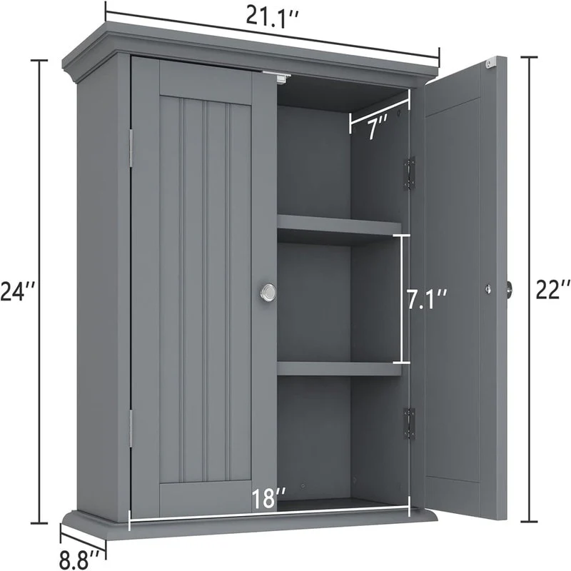 Bathroom Wall Cabinet - 8.8